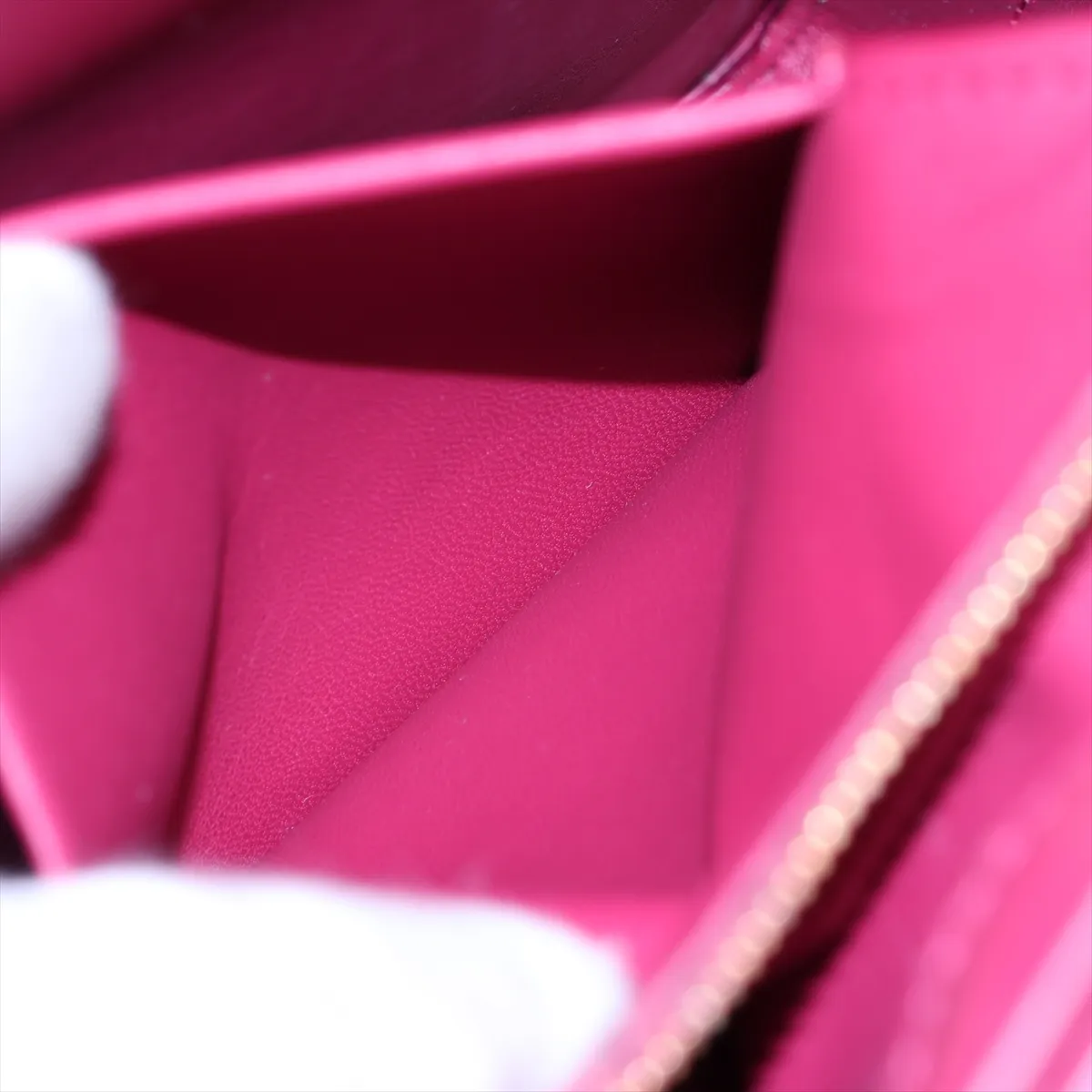 Marie Leather Shoulder Bag, Pink — view 10