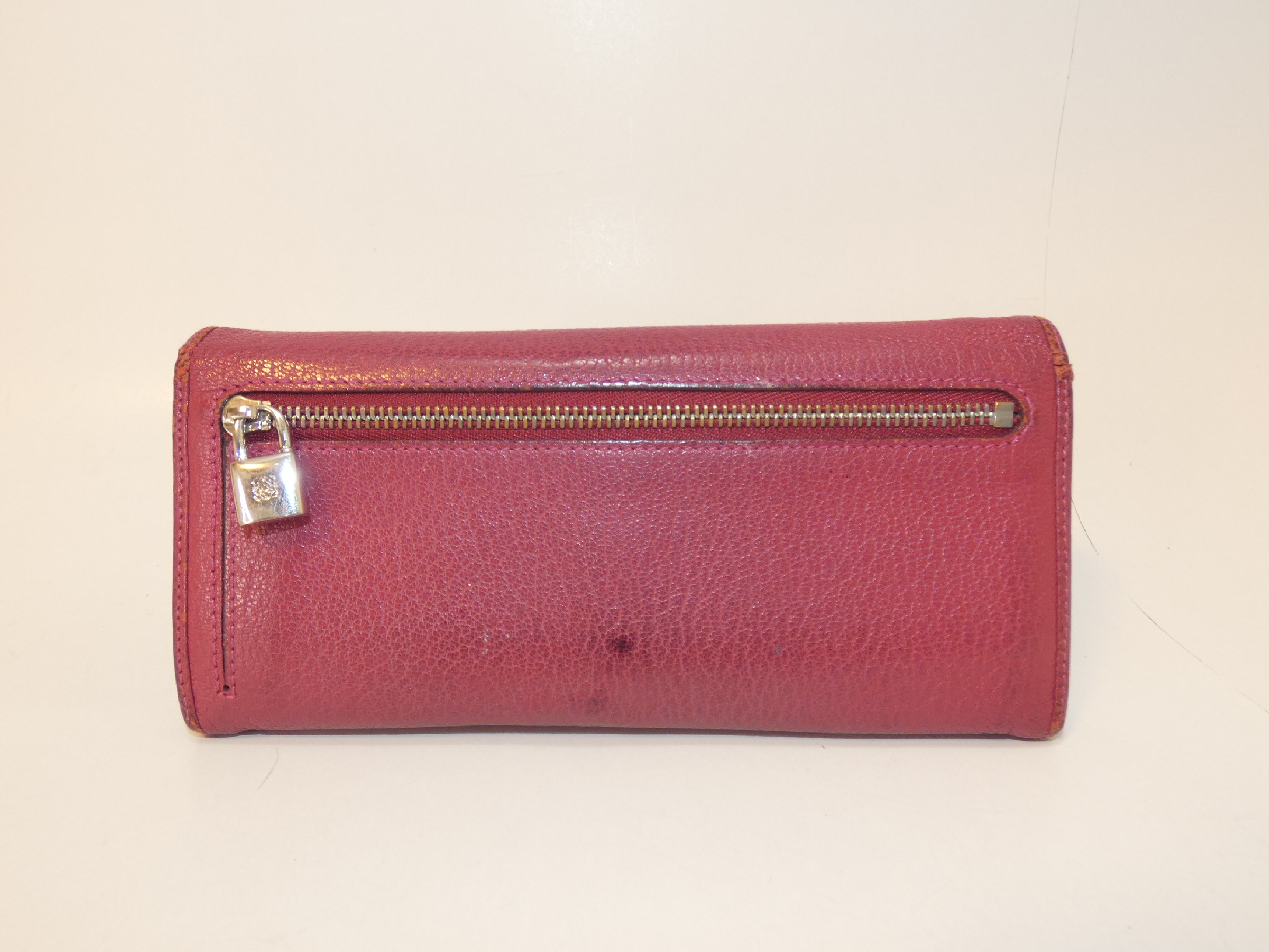 Anagram Leather Flap Long Wallet — view 2