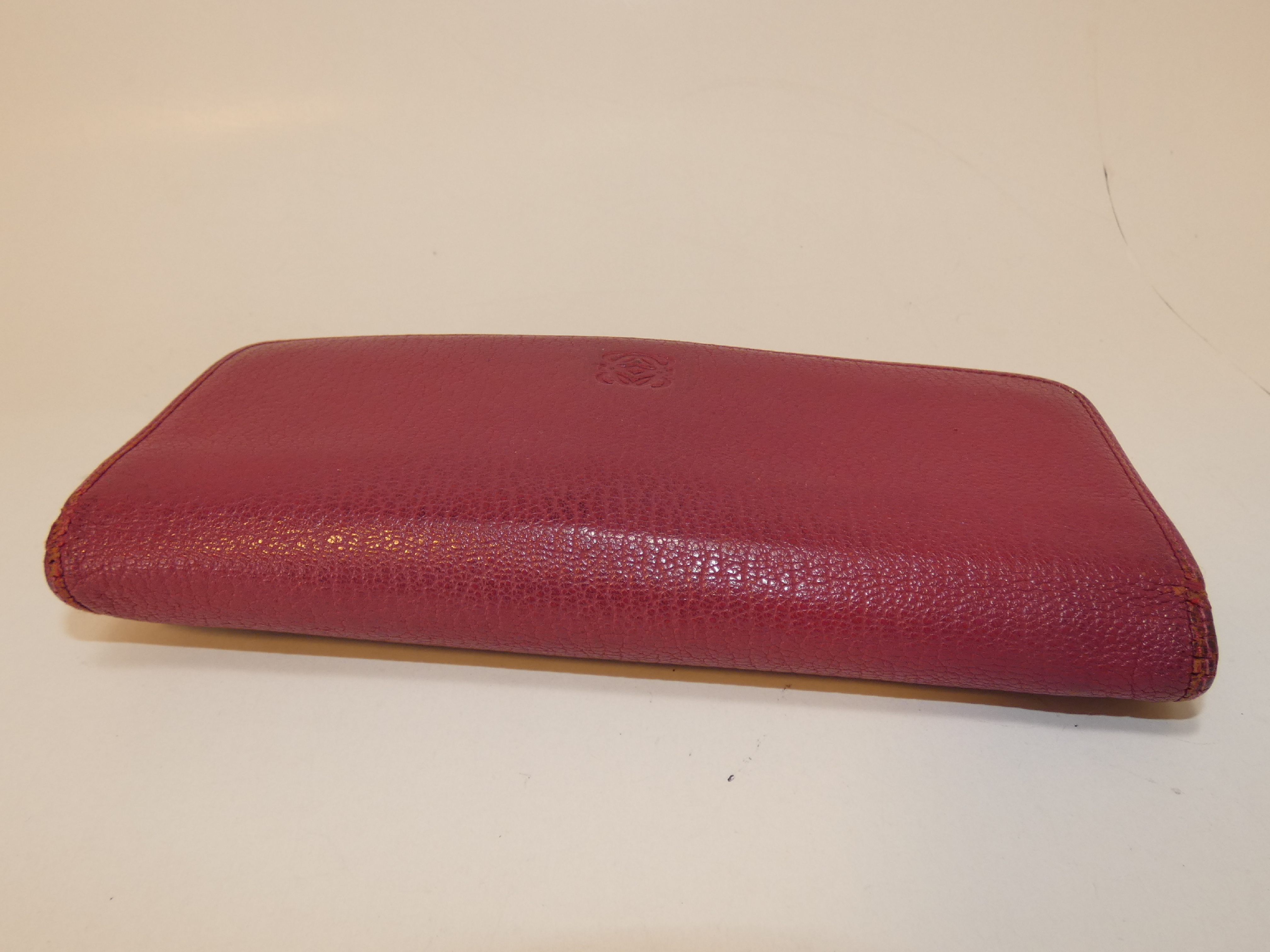 Anagram Leather Flap Long Wallet — view 3