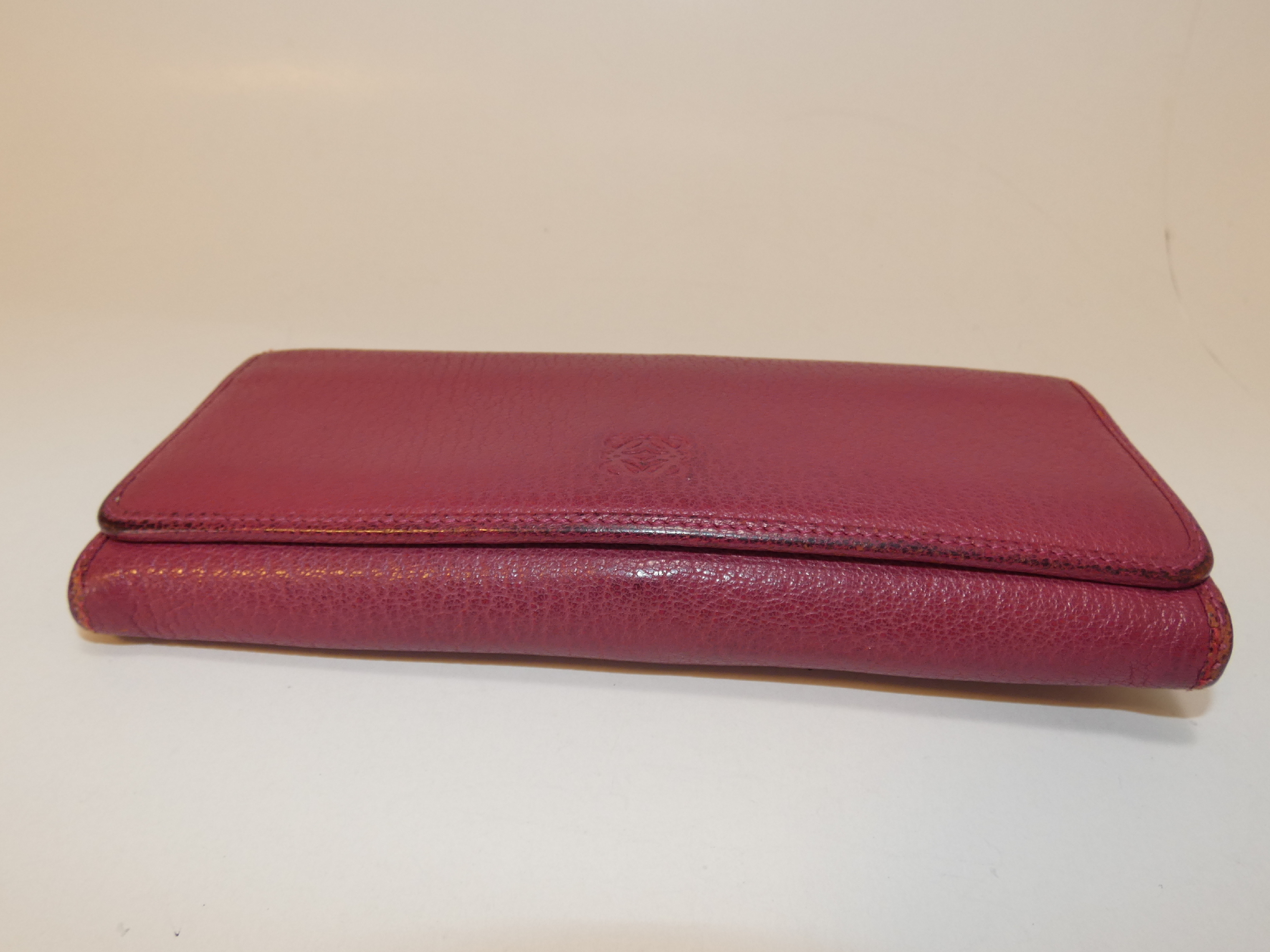 Anagram Leather Flap Long Wallet — view 4