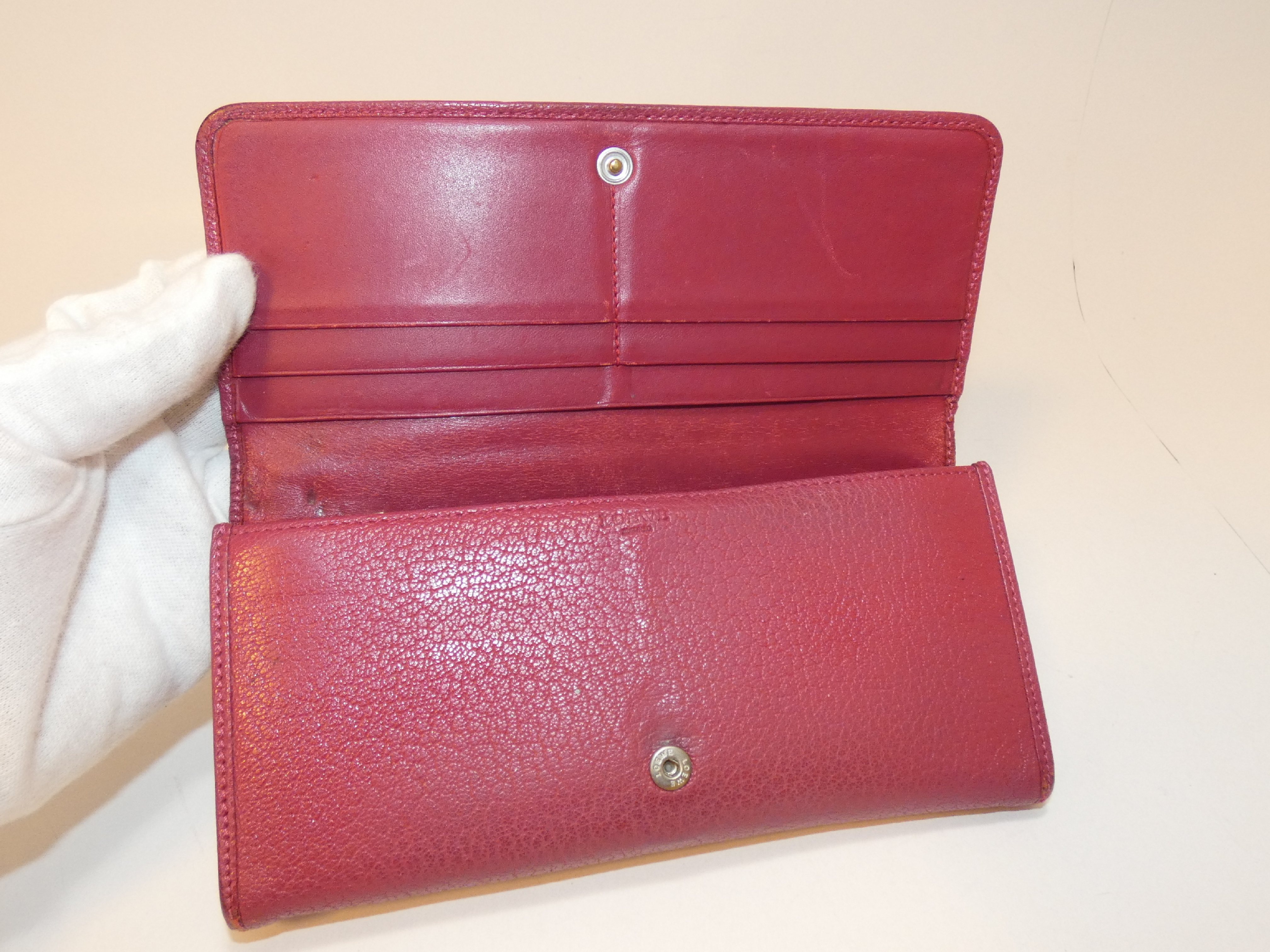 Anagram Leather Flap Long Wallet — view 7