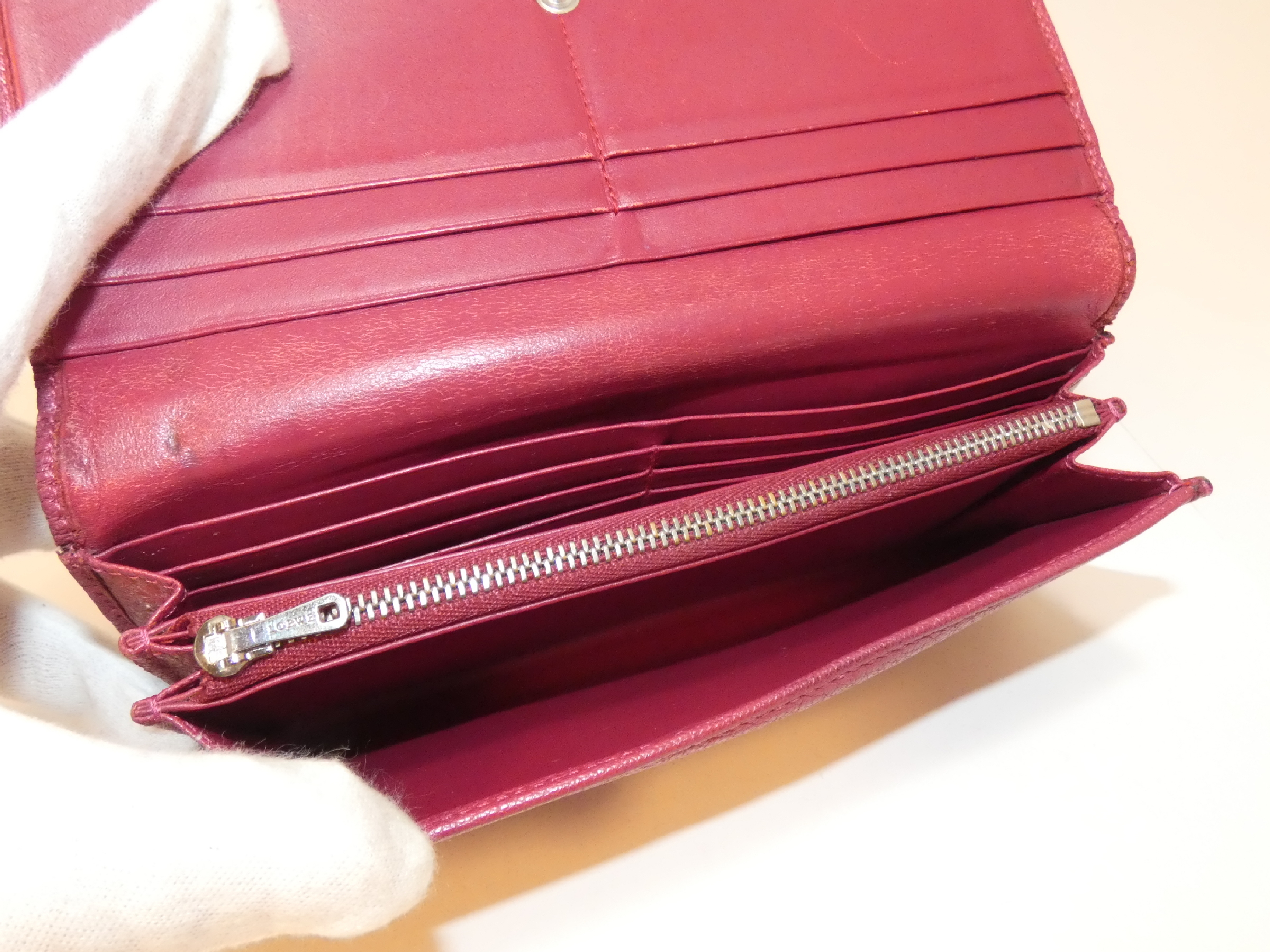 Anagram Leather Flap Long Wallet — view 9