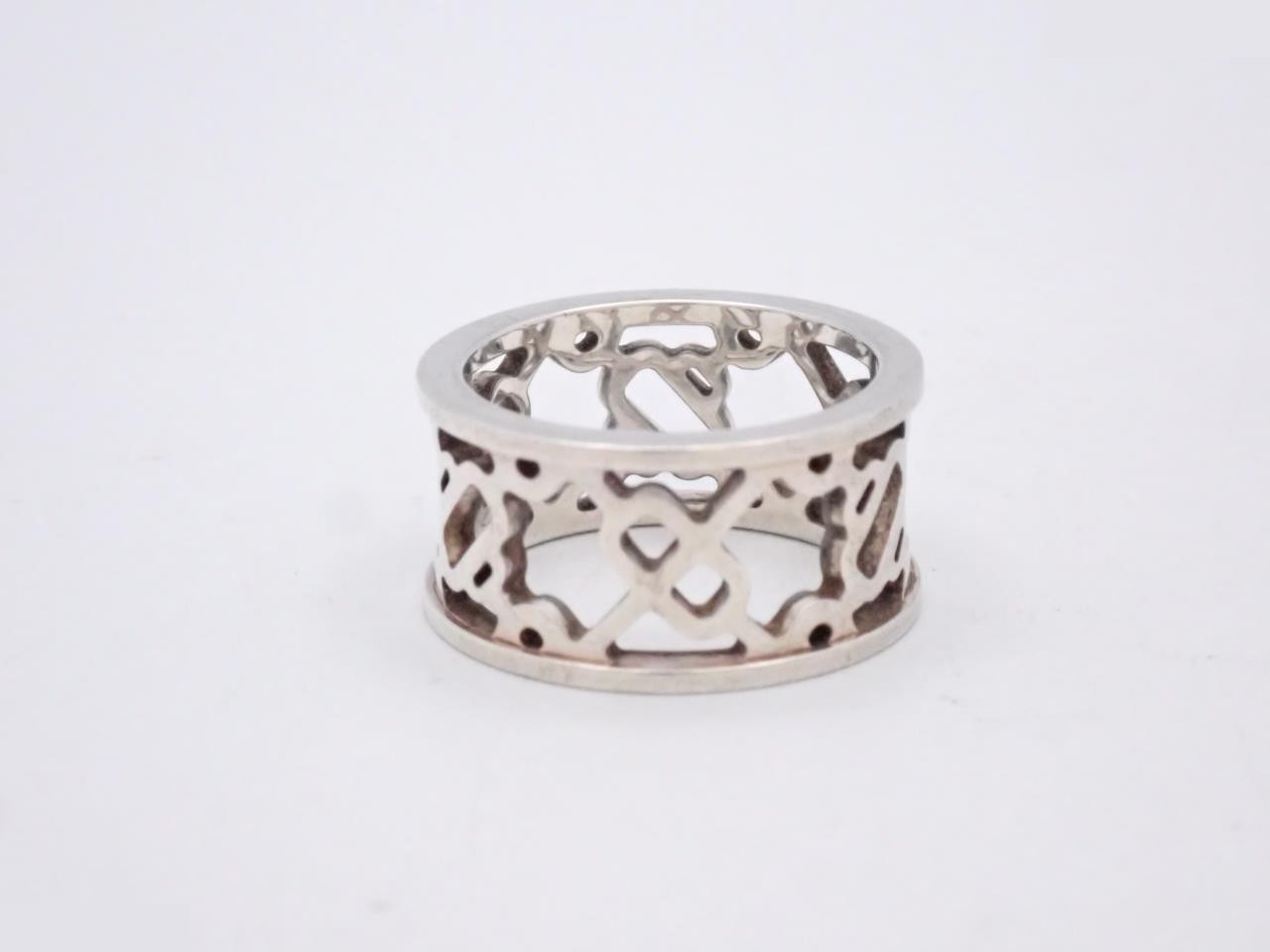 Chaine d'Ancre Passerelle Ring, 925 sterling silver, 5.4g, Size 52 — view 2