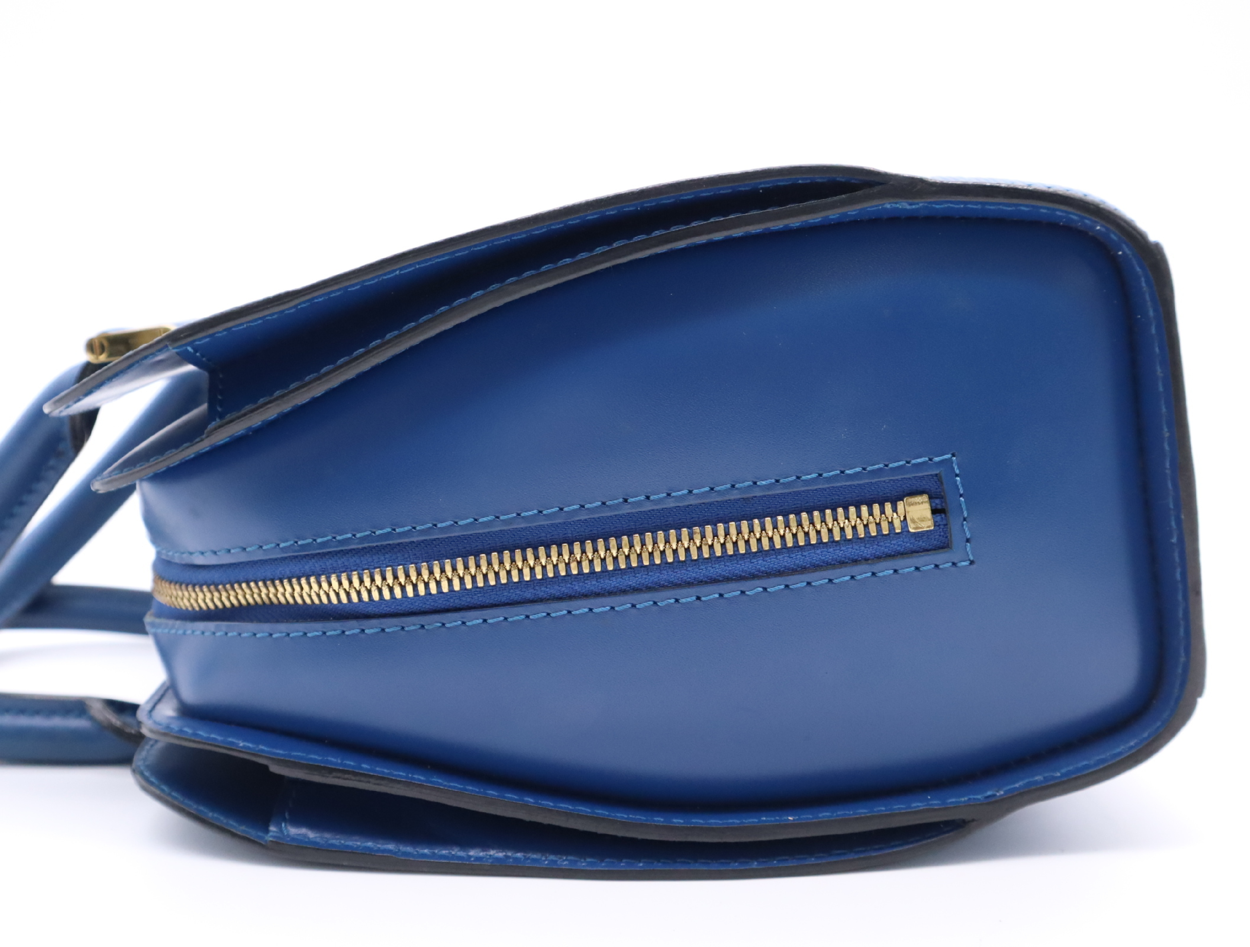 M52055 Epi Pont Neuf Toledo Blue Handbag — view 3