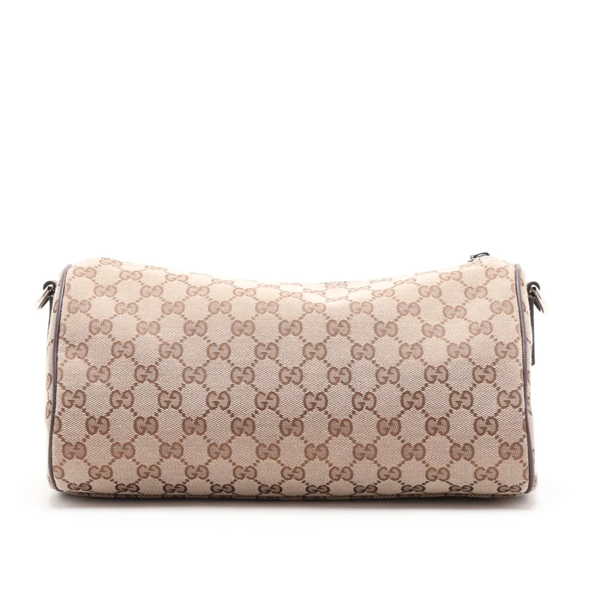 GG Canvas 834455 Canvas x Leather Shoulder Bag Beige x Brown — view 2