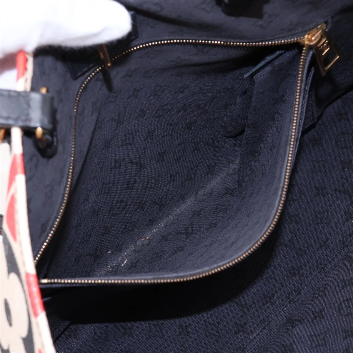 LV Crafty OnTheGo GM M45358 FN2260 Red x Black (RFID detected) — view 10