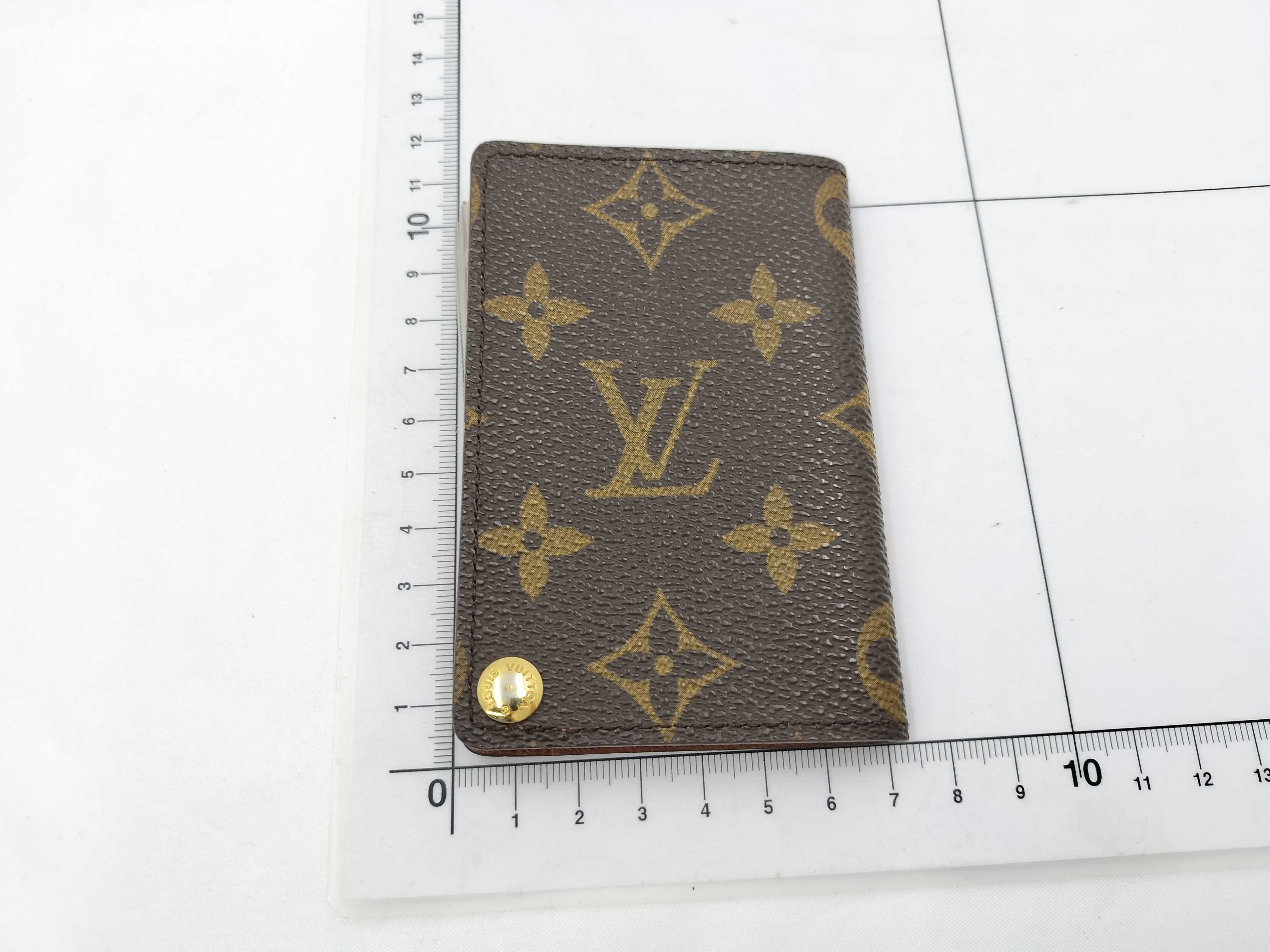 Monogram Portecarte Credit Fraission Card Case — view 2