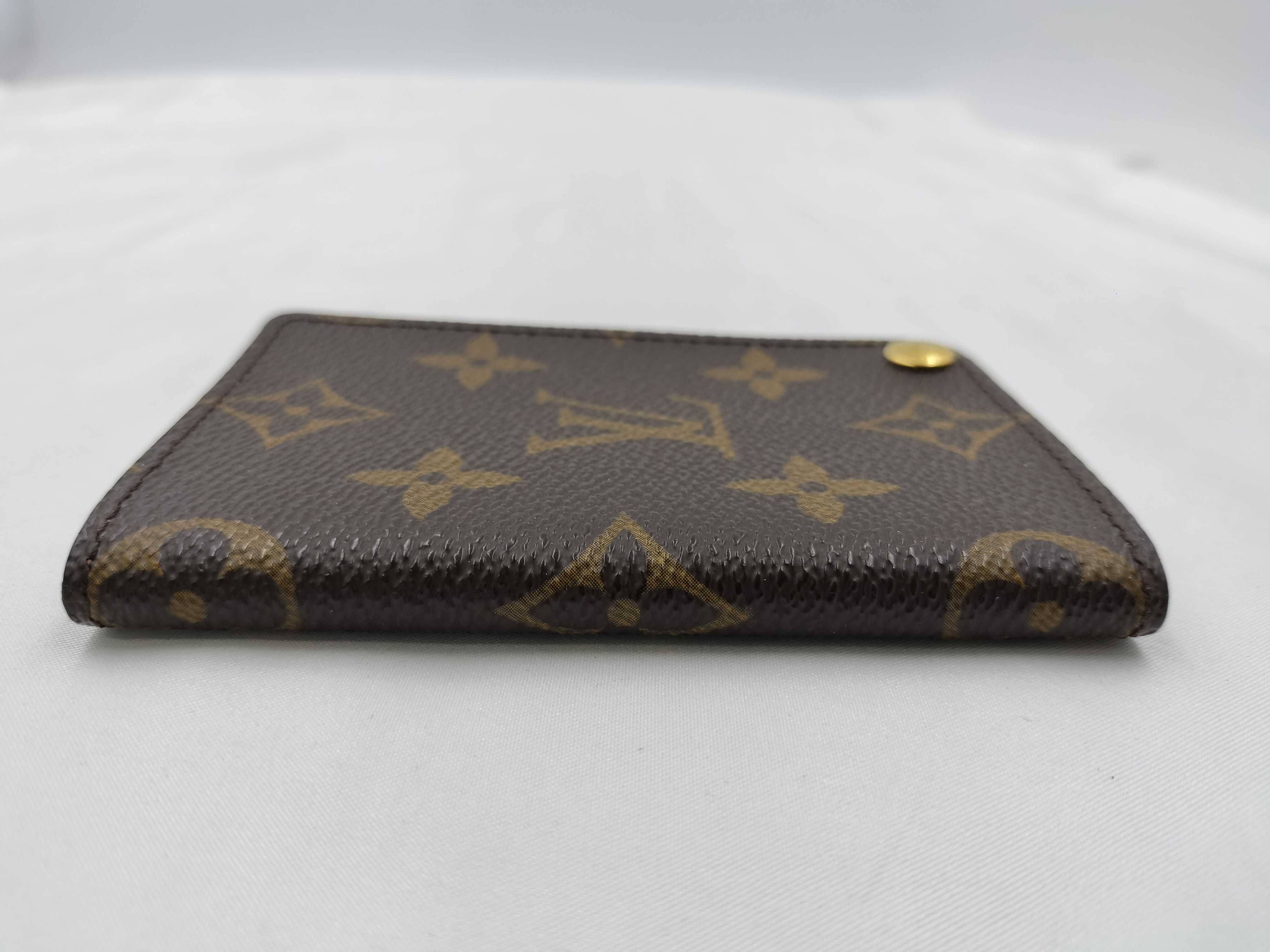 Monogram Portecarte Credit Fraission Card Case — view 4