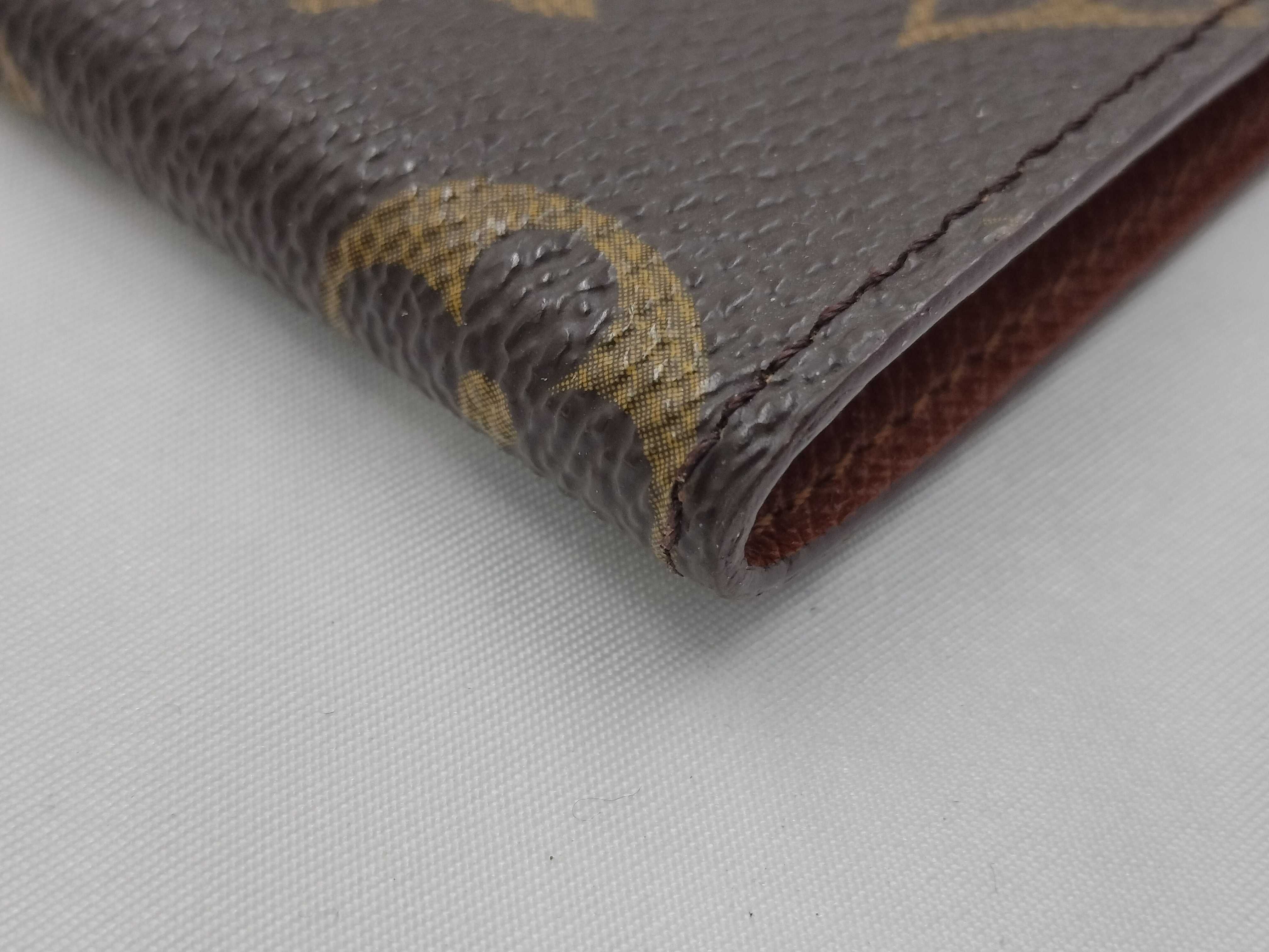 Monogram Portecarte Credit Fraission Card Case — view 5