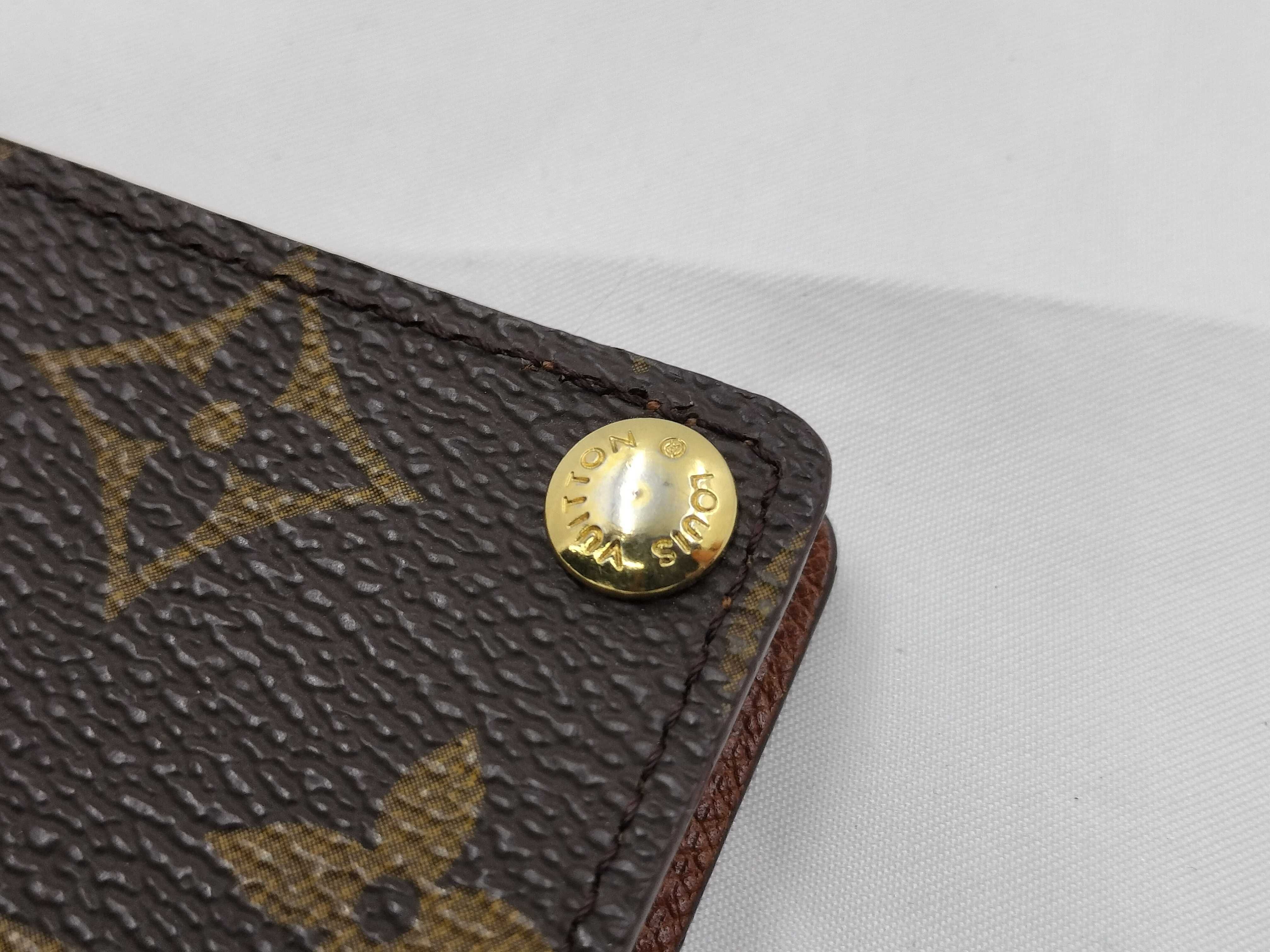 Monogram Portecarte Credit Fraission Card Case — view 8