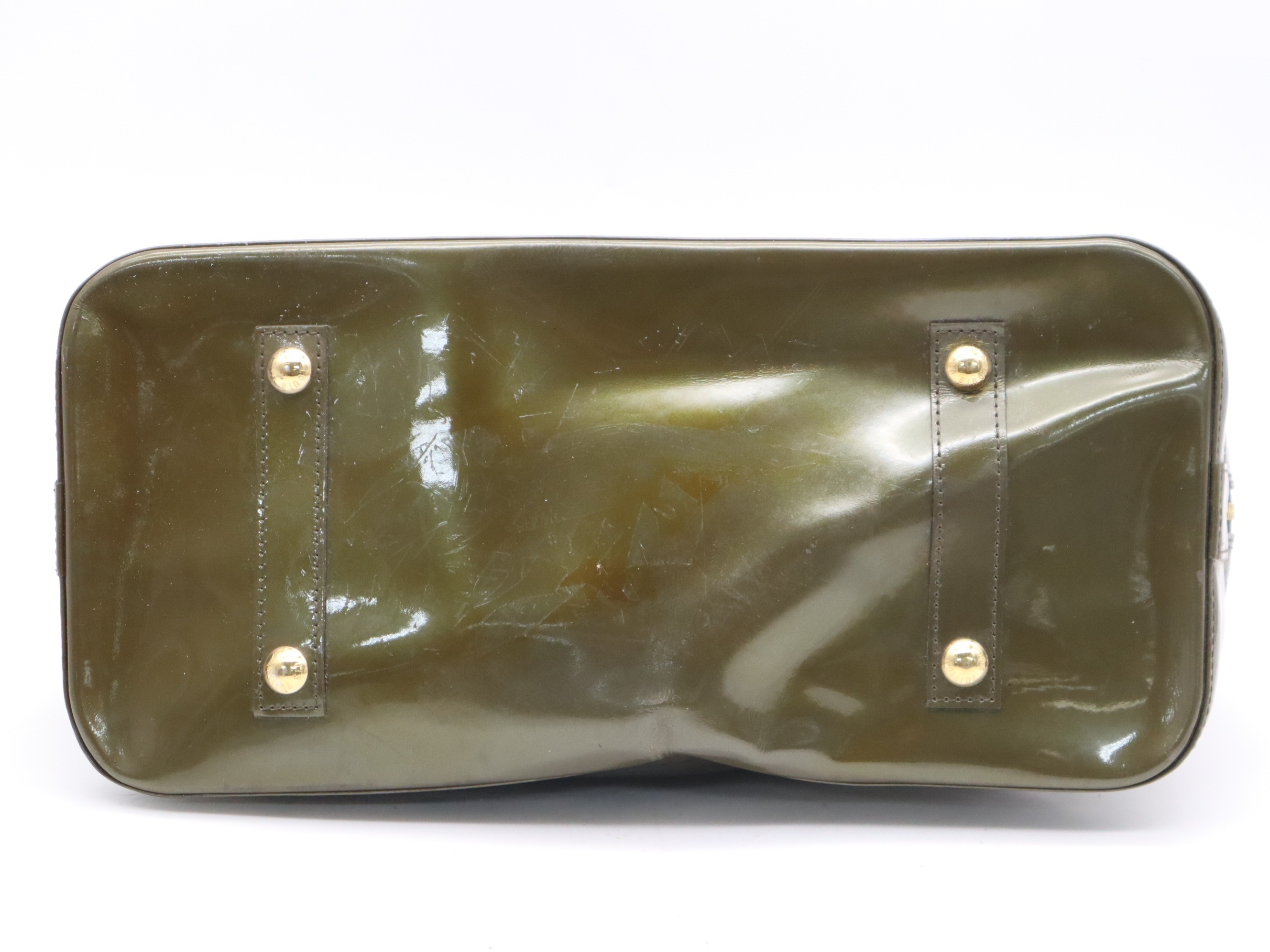 Alma BB Vert Bronze, includes padlock, 2 keys, and clochette. — view 4