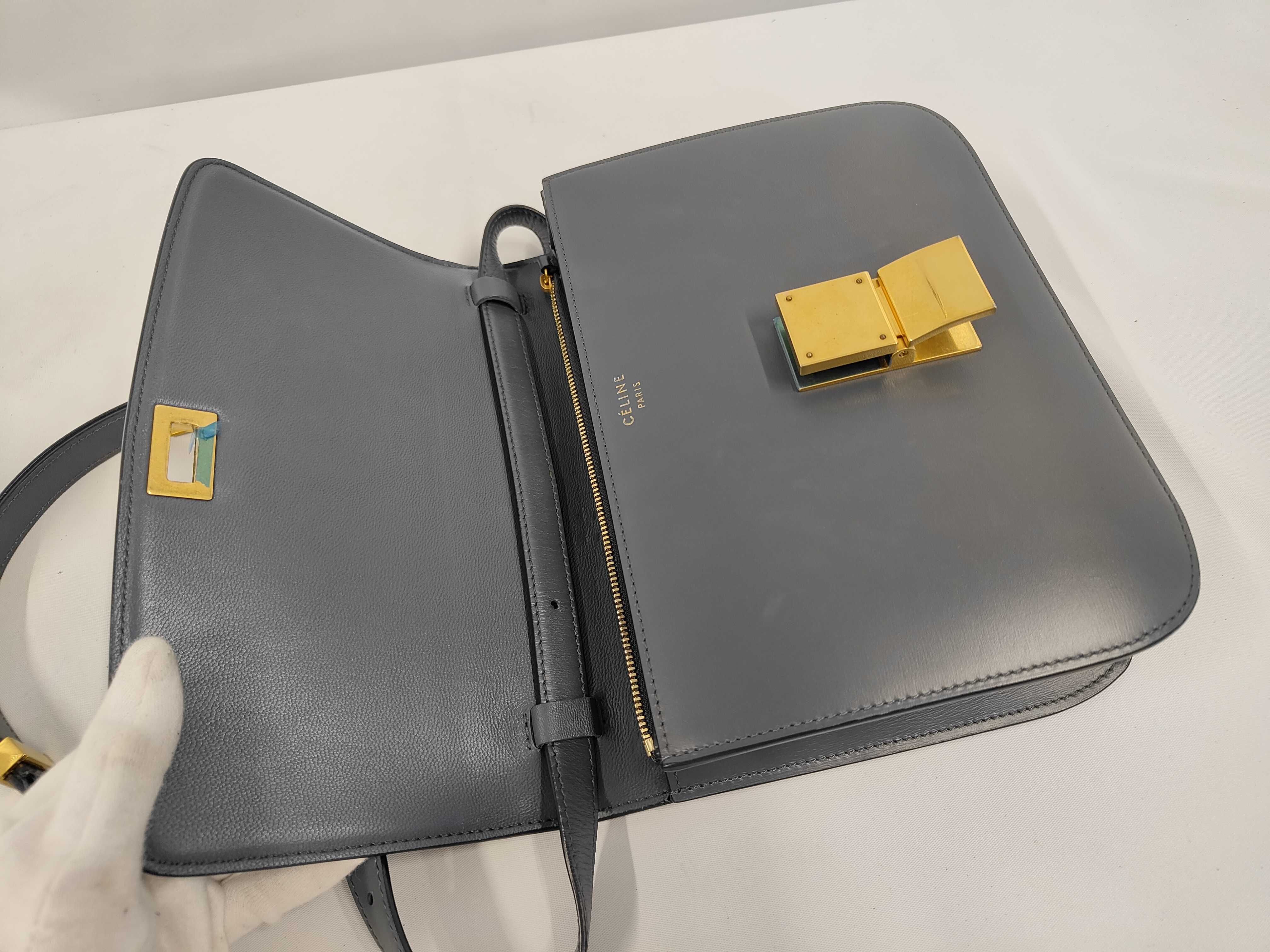 Classic Box Leather Shoulder Bag — view 7