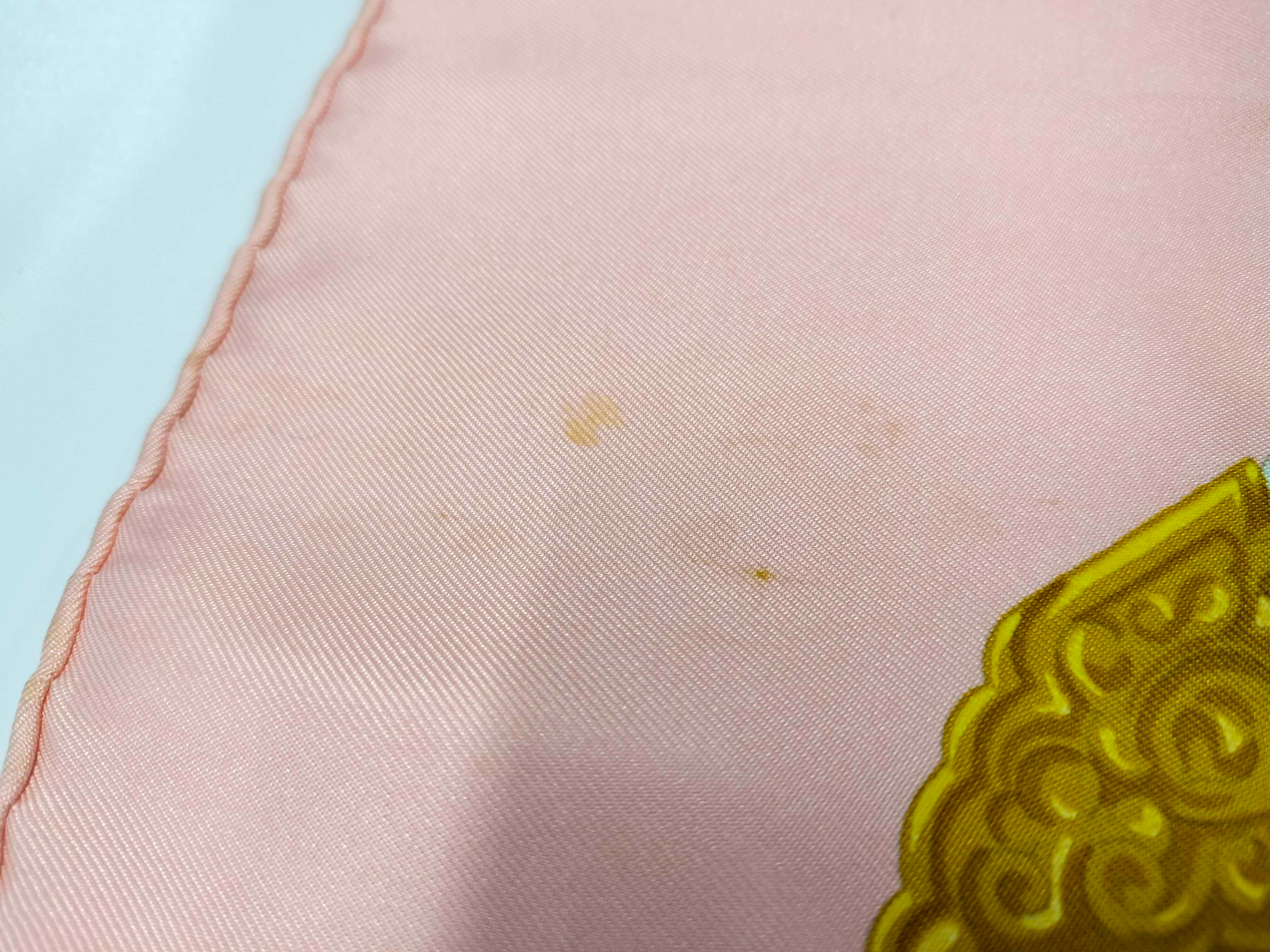 Carre 90 REGINA Leila Menchalli Silk Pink Other Accessories — view 5