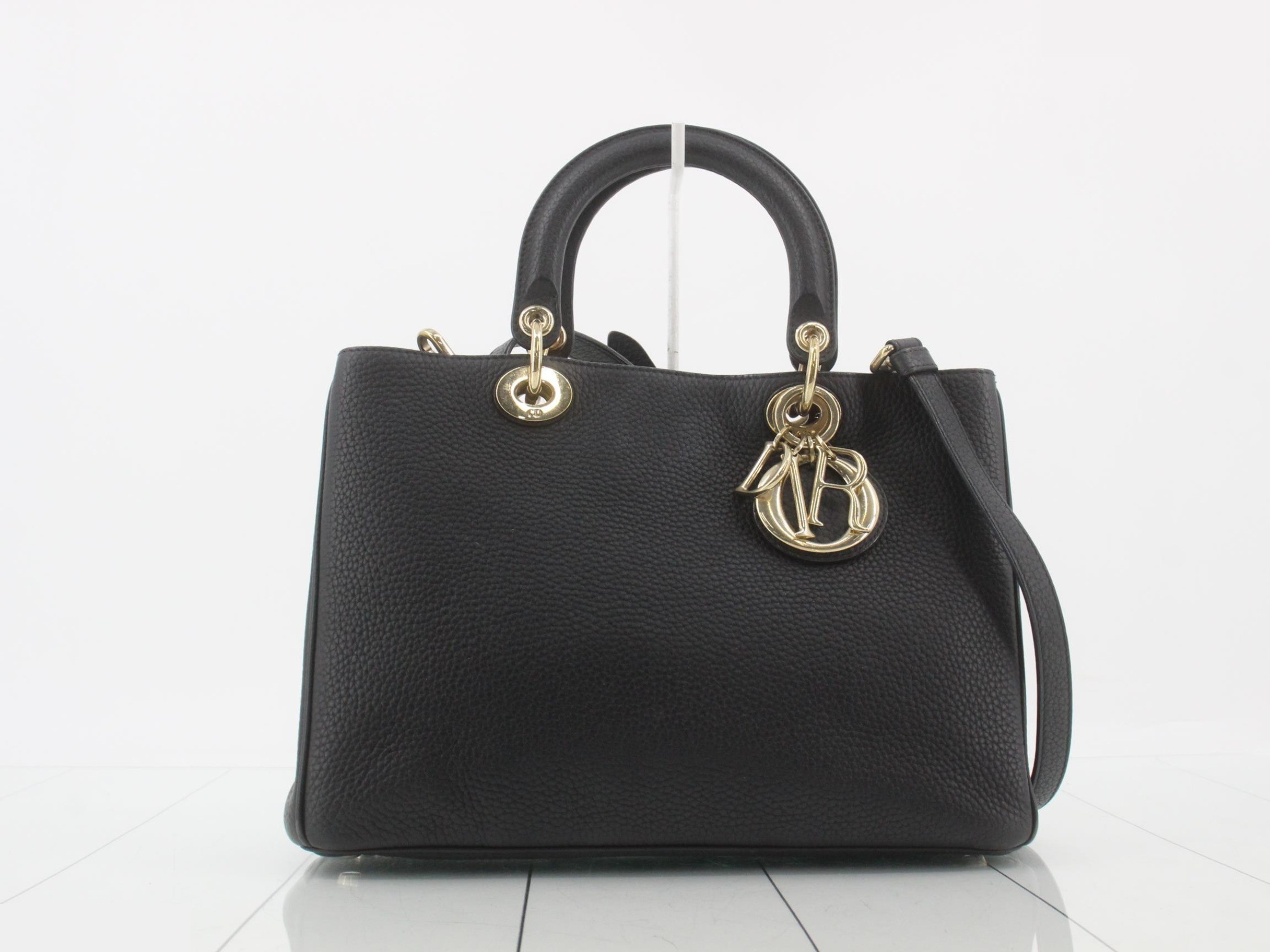 Diorissimo Leather 2-Way Shoulder/Handbag