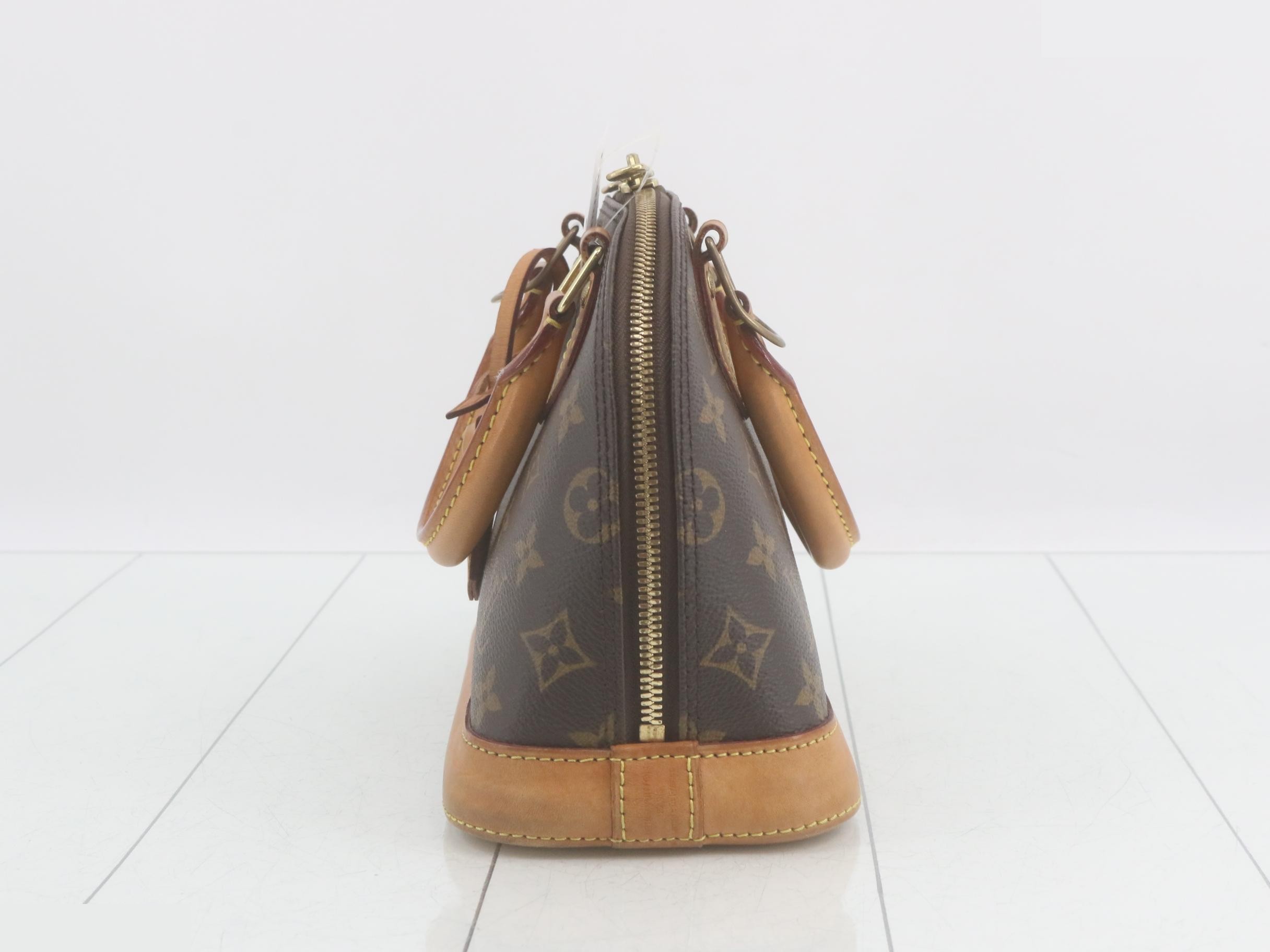 Alma BB Monogram Handbag/Shoulder Bag (2-Way) — view 3