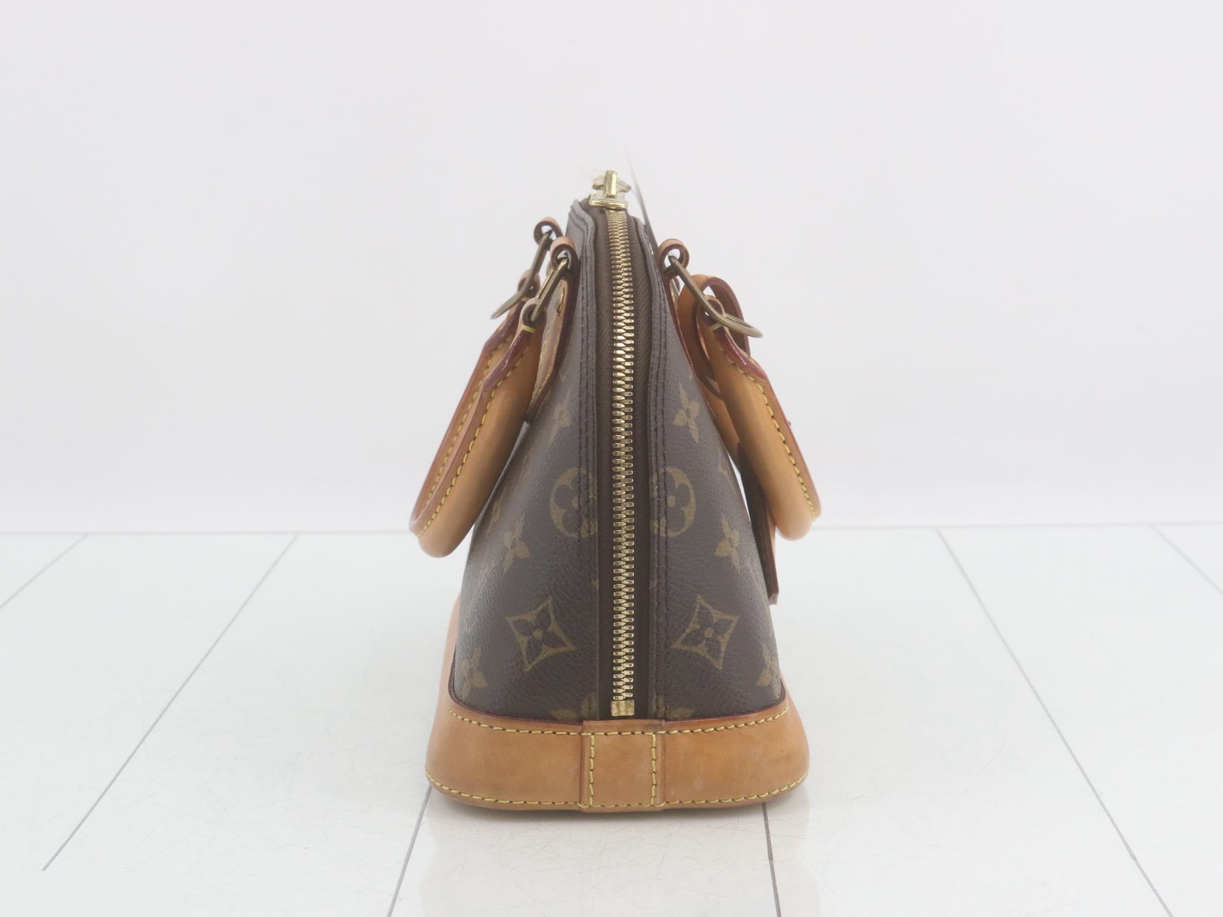 Alma BB Monogram Handbag/Shoulder Bag (2-Way) — view 4