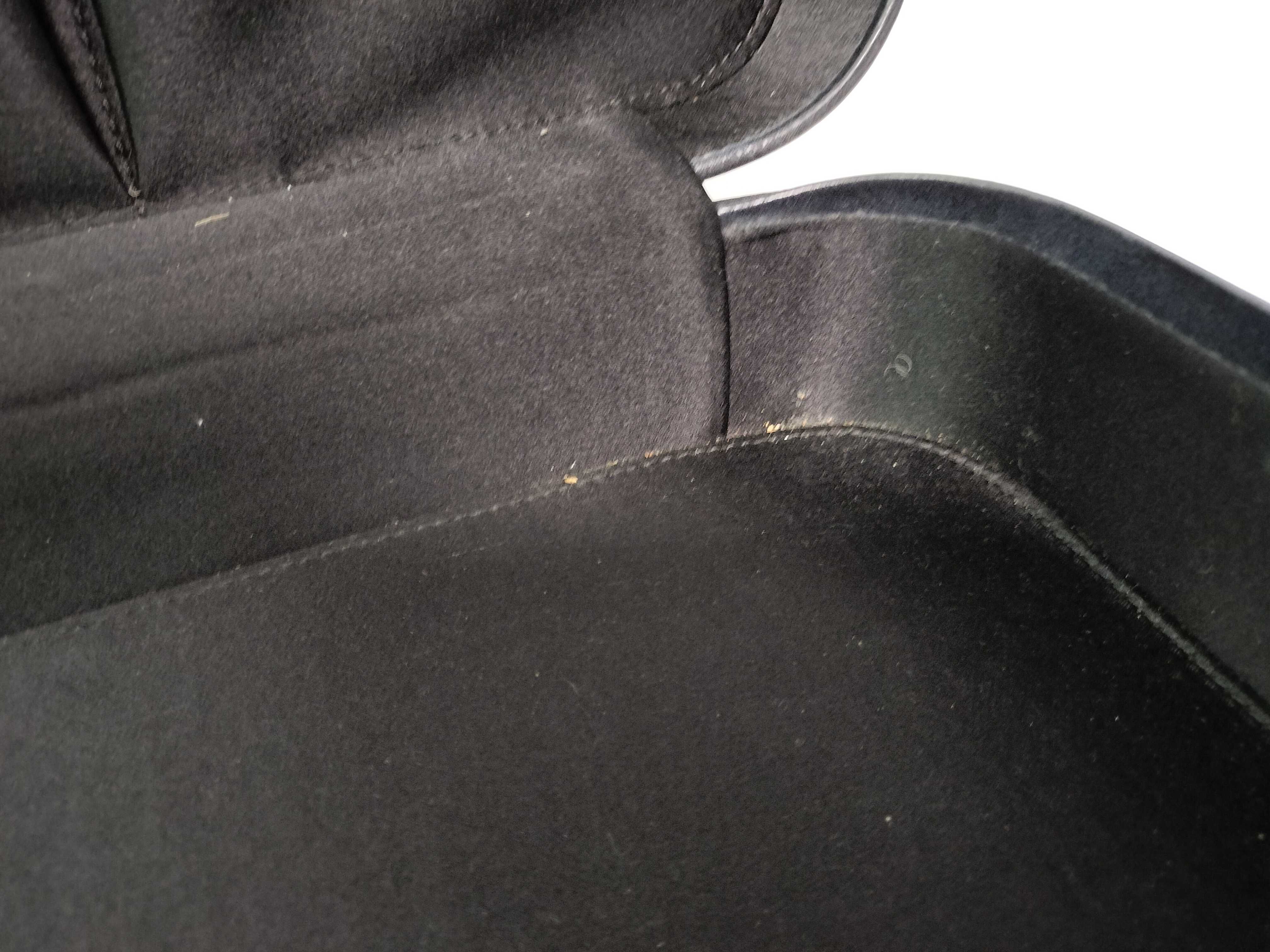 Monogram Glacé Valisette PM Noir Handbag with Name Tag — view 13