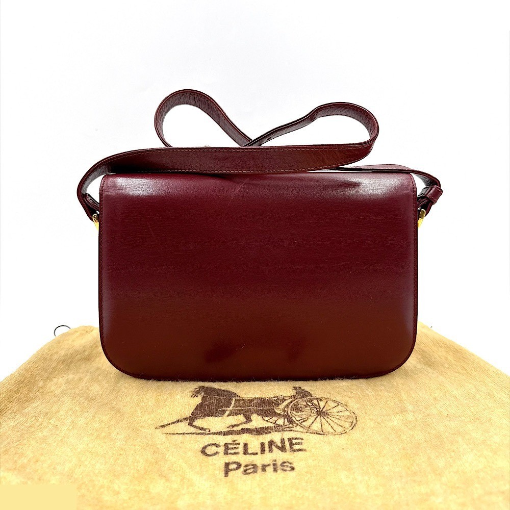 bag/shoulder bag, red, Old Celine — view 2