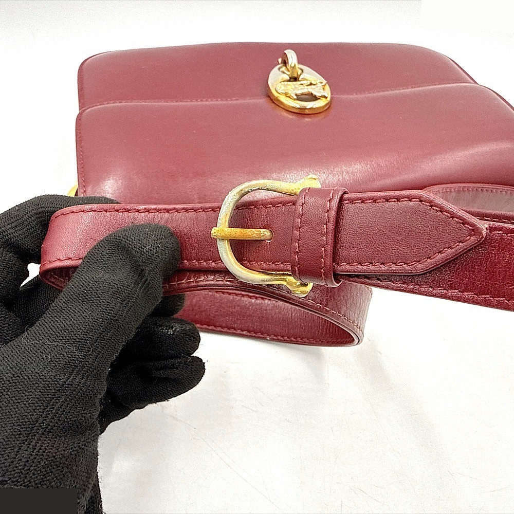 bag/shoulder bag, red, Old Celine — view 8