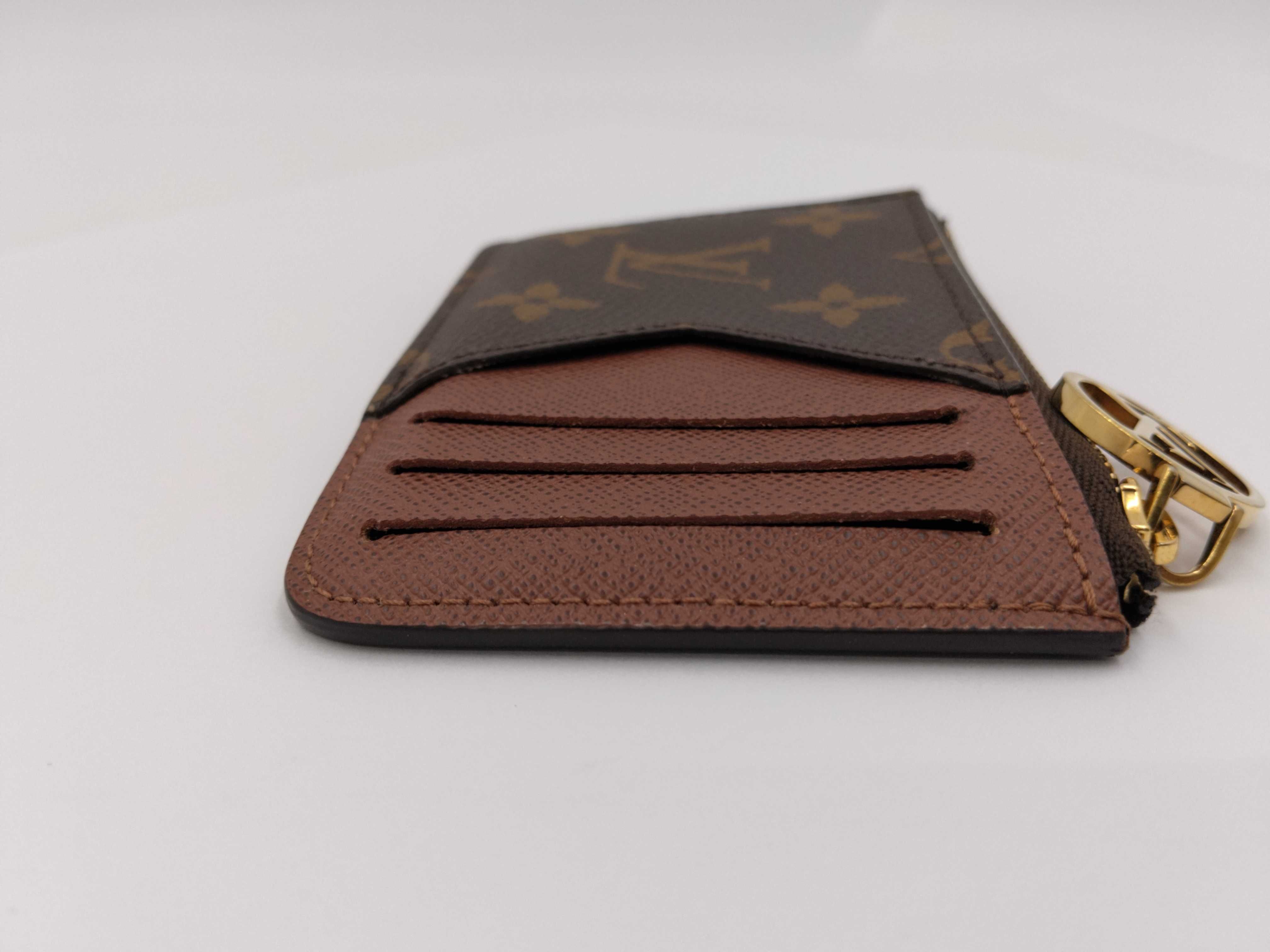 Monogram Portecartes Romy Card Case — view 5