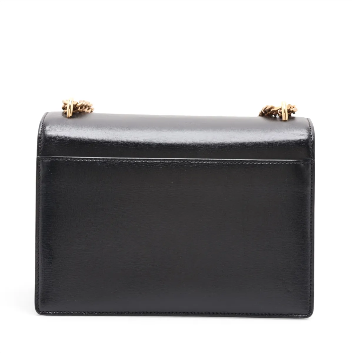 Sunset 442906 Leather Shoulder Bag, Black — view 2