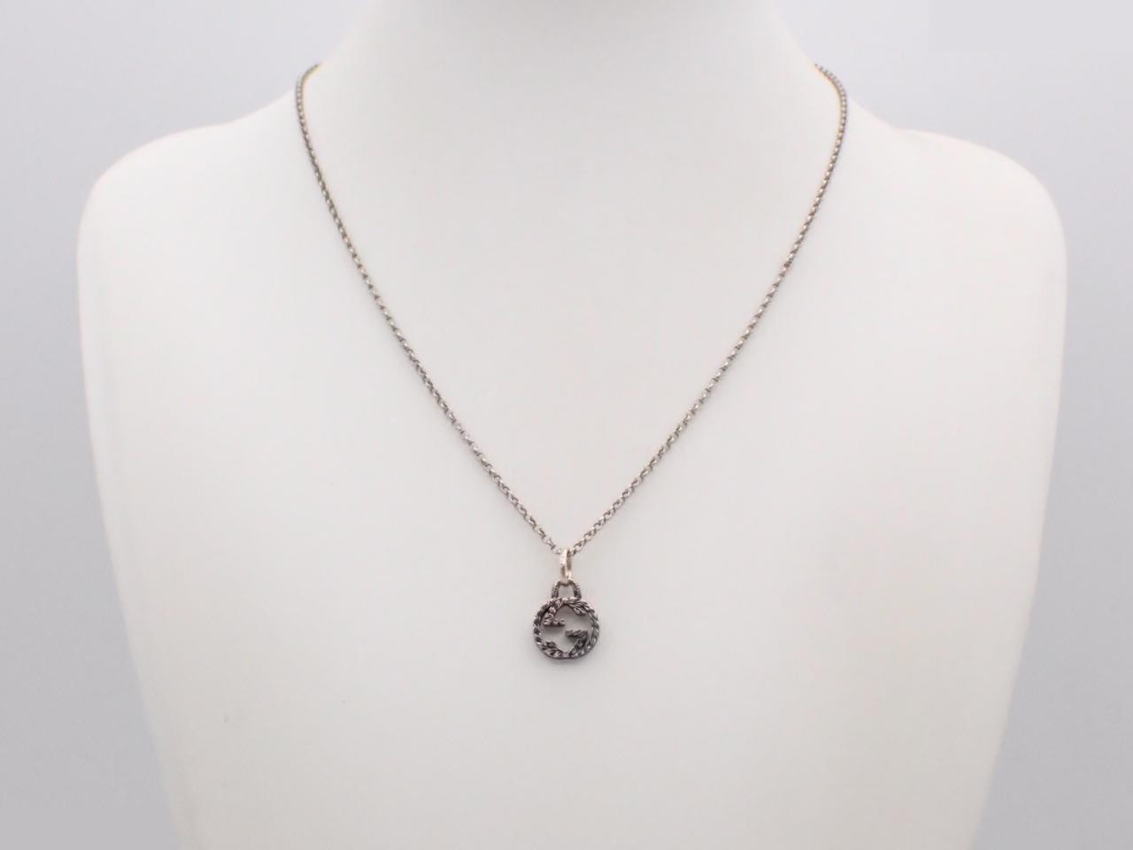 Interlocking G Necklace, SV925, 7.2g, Chain approx. 50cm — view 3