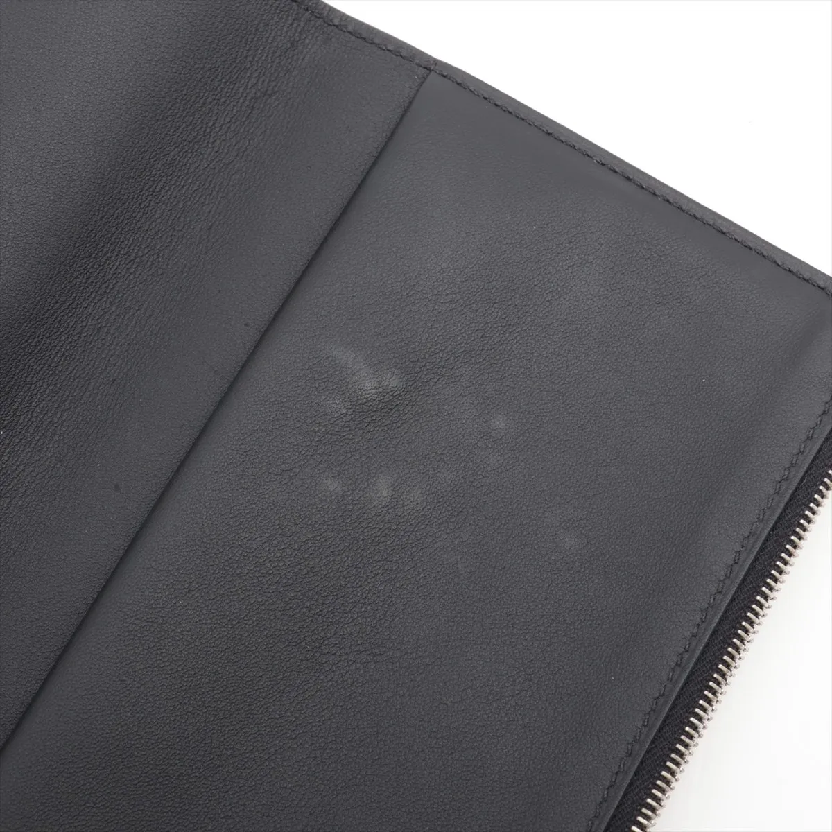 EA Zip Swift Notebook Cover Black Silver Hardware W:2024 — view 6