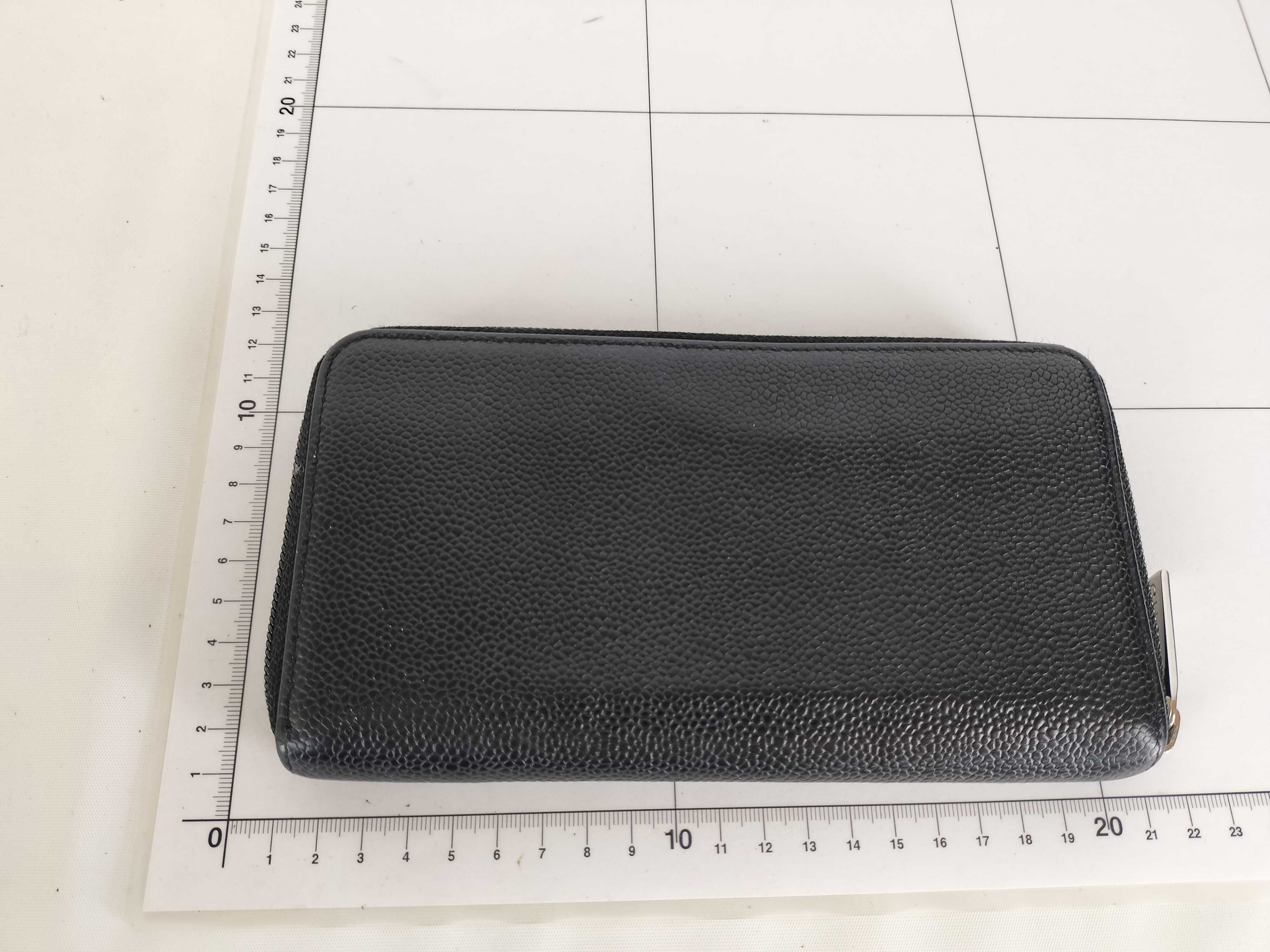 Caviar Skin Long Wallet, Round, Coco Wallet — view 11