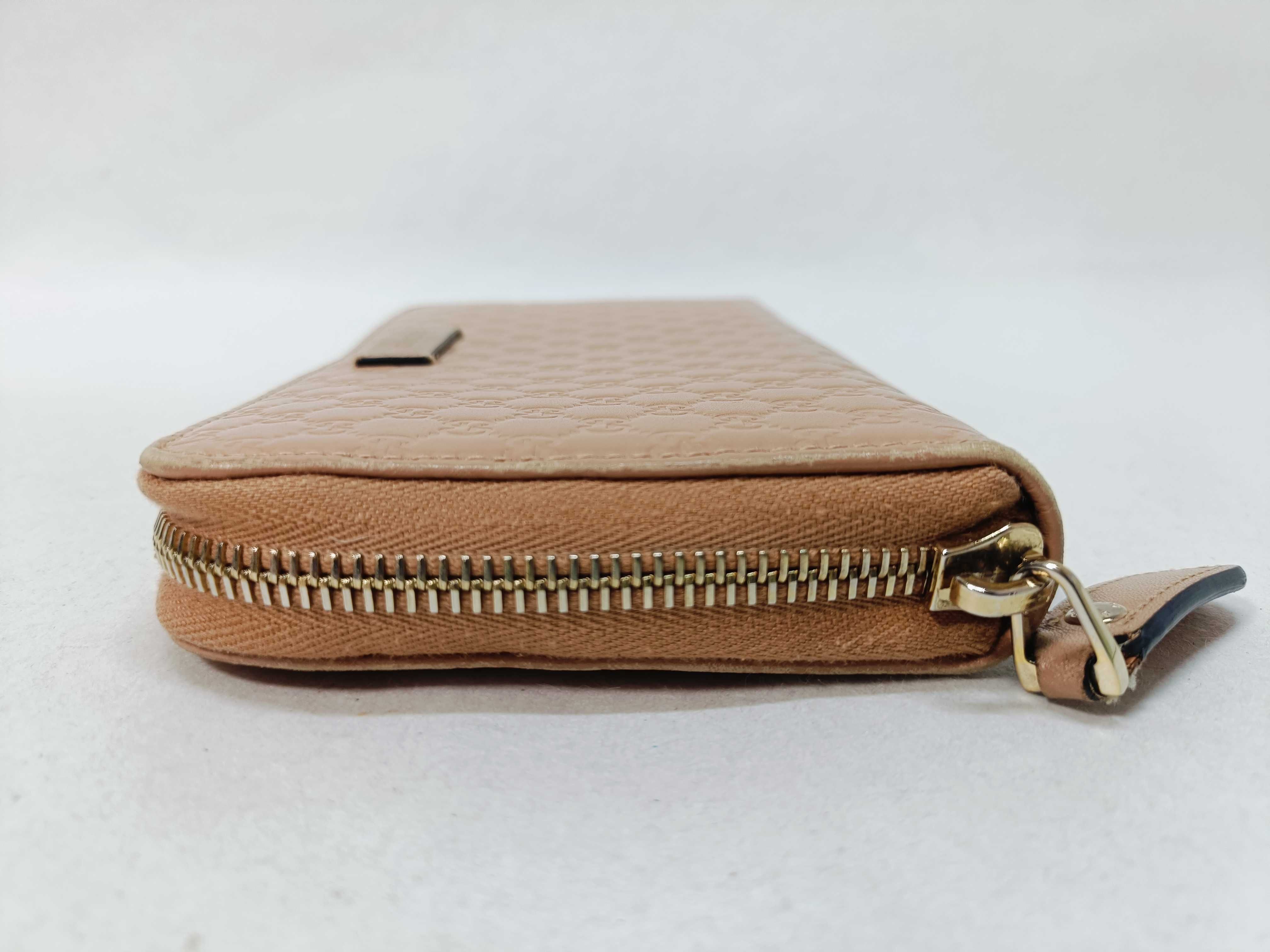 Guccissima Microssima Round Zip Long Wallet — view 3