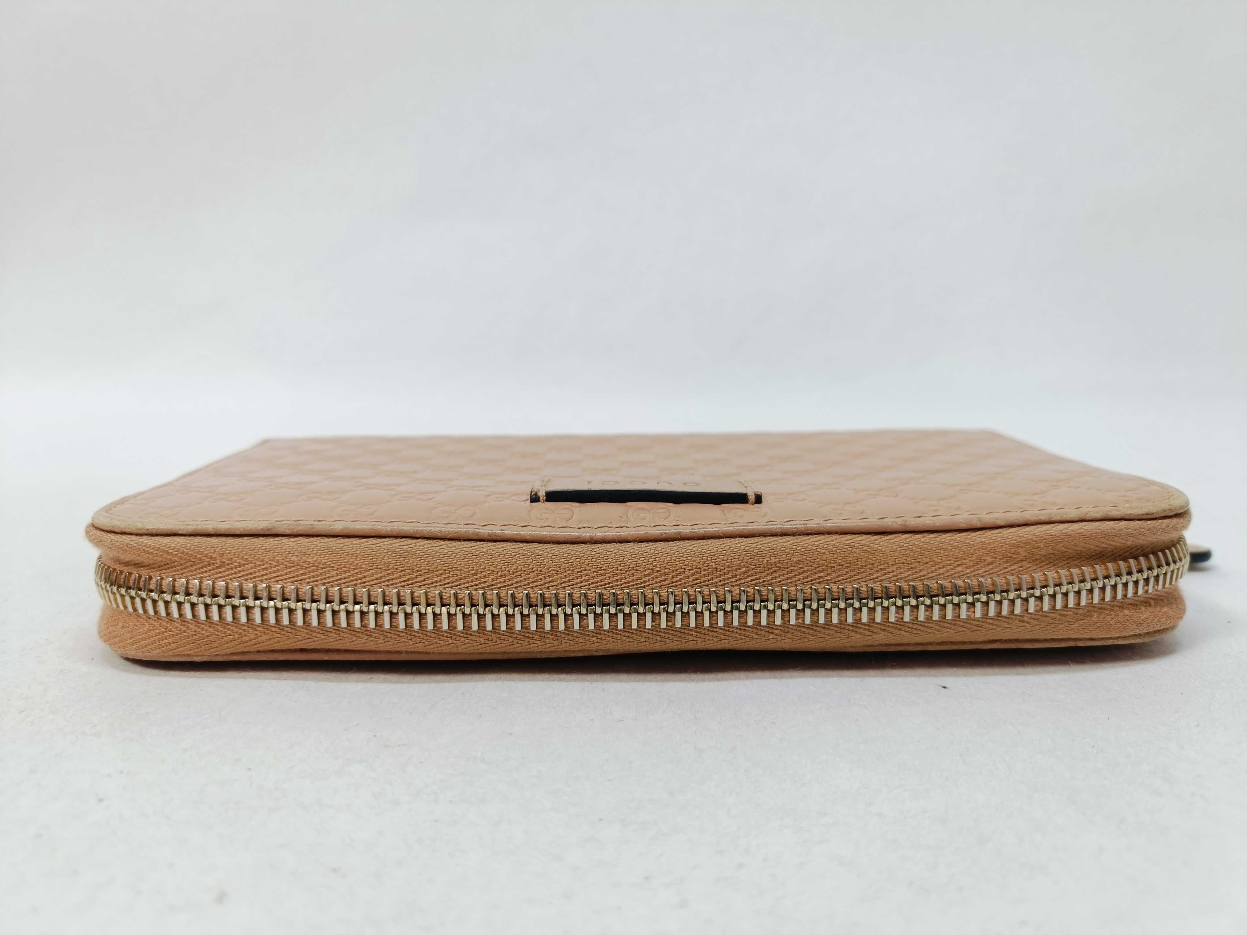 Guccissima Microssima Round Zip Long Wallet — view 6