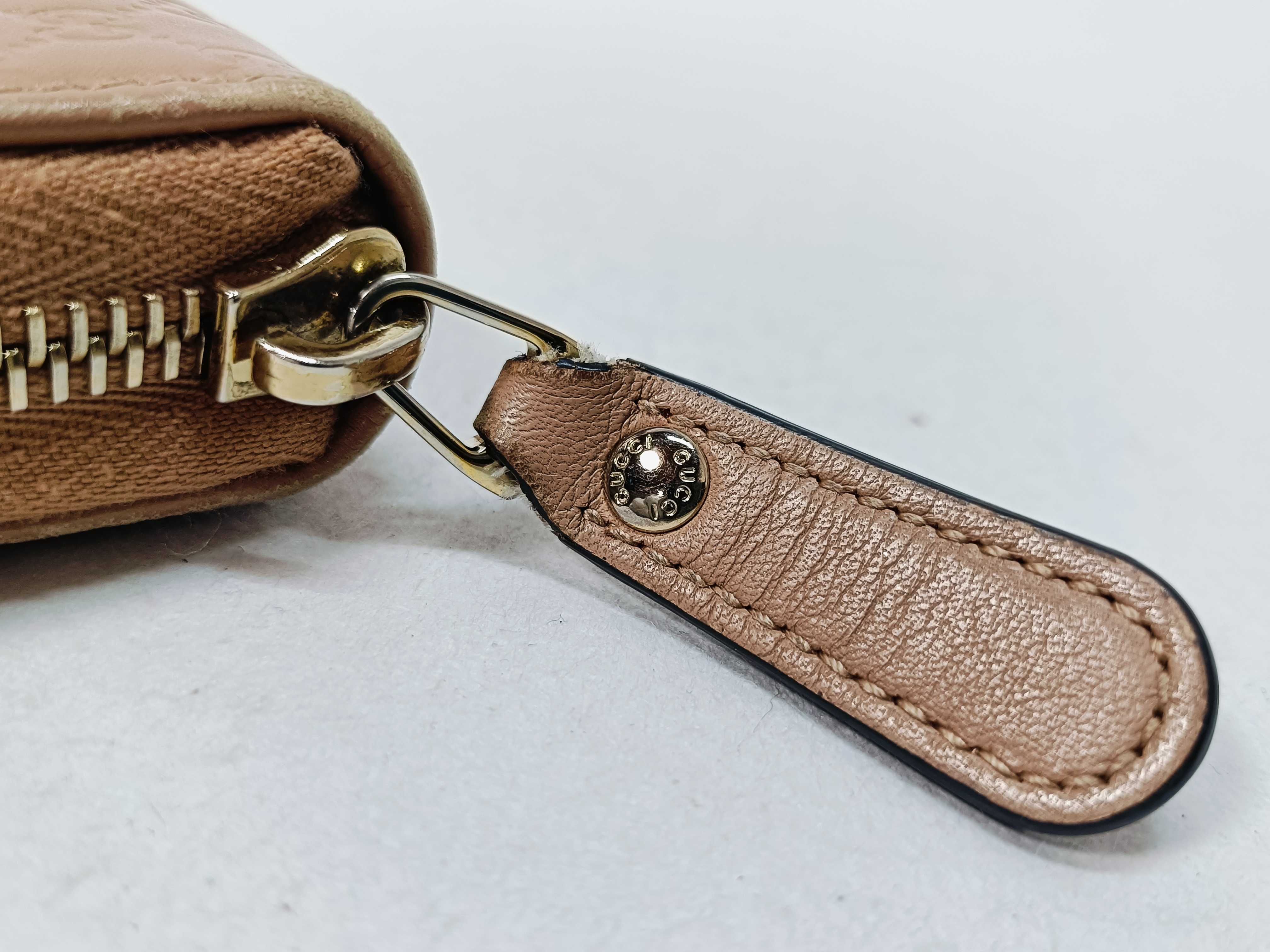 Guccissima Microssima Round Zip Long Wallet — view 7