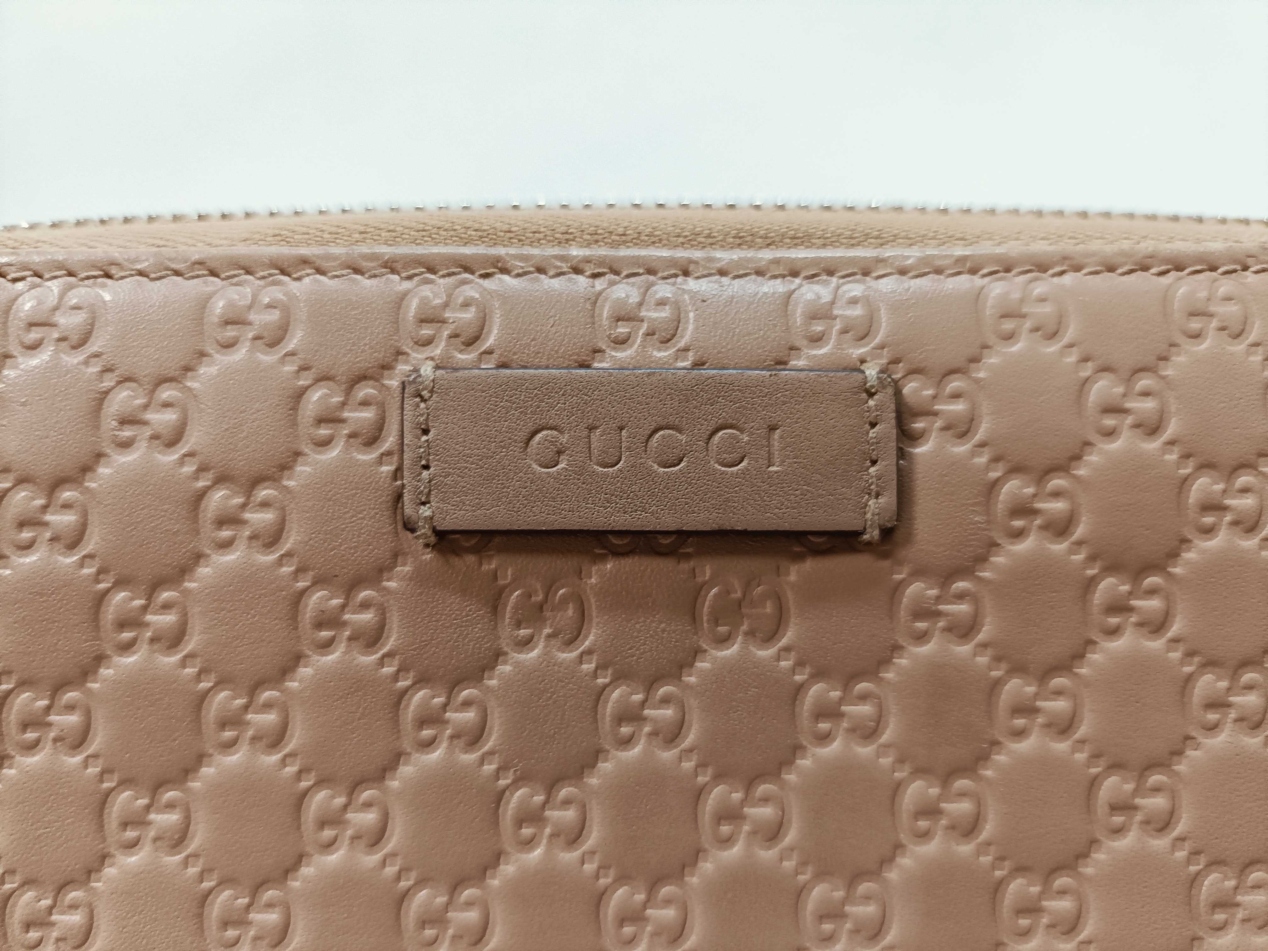 Guccissima Microssima Round Zip Long Wallet — view 9