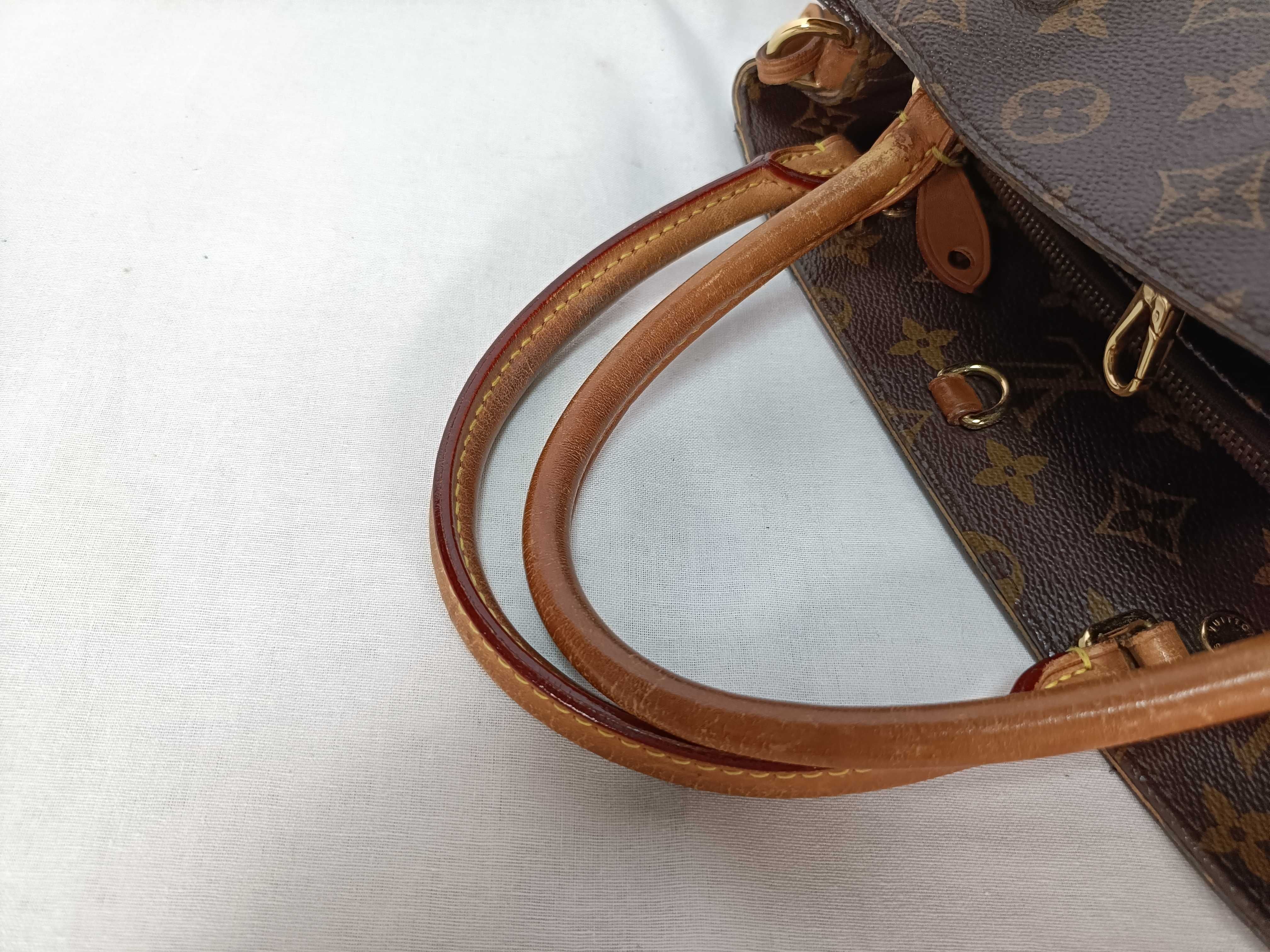PH - Brown Monogram Canvas Montaigne Tote Bag 35cm Handbag — view 6