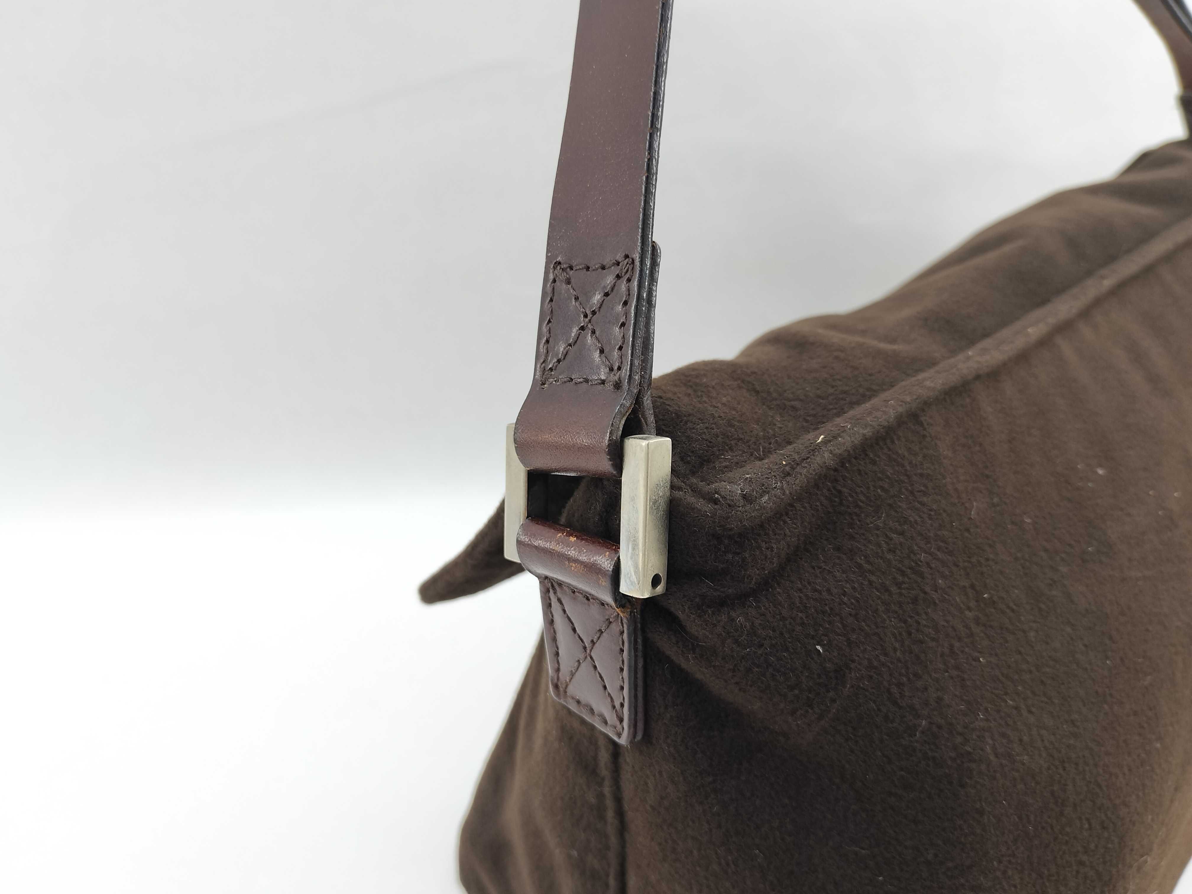 Suede Mamma Bucket Shoulder Bag — view 3