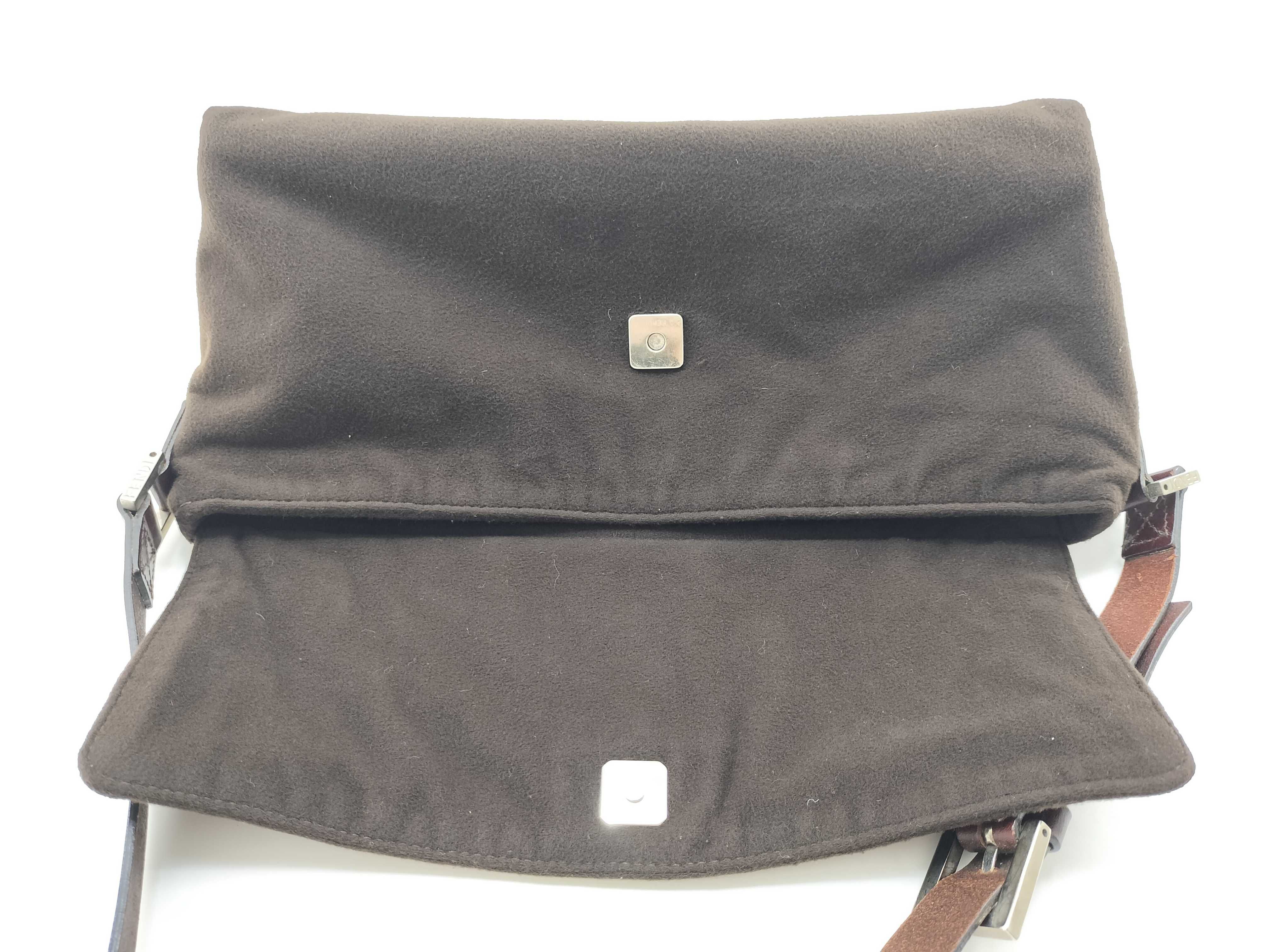 Suede Mamma Bucket Shoulder Bag — view 10