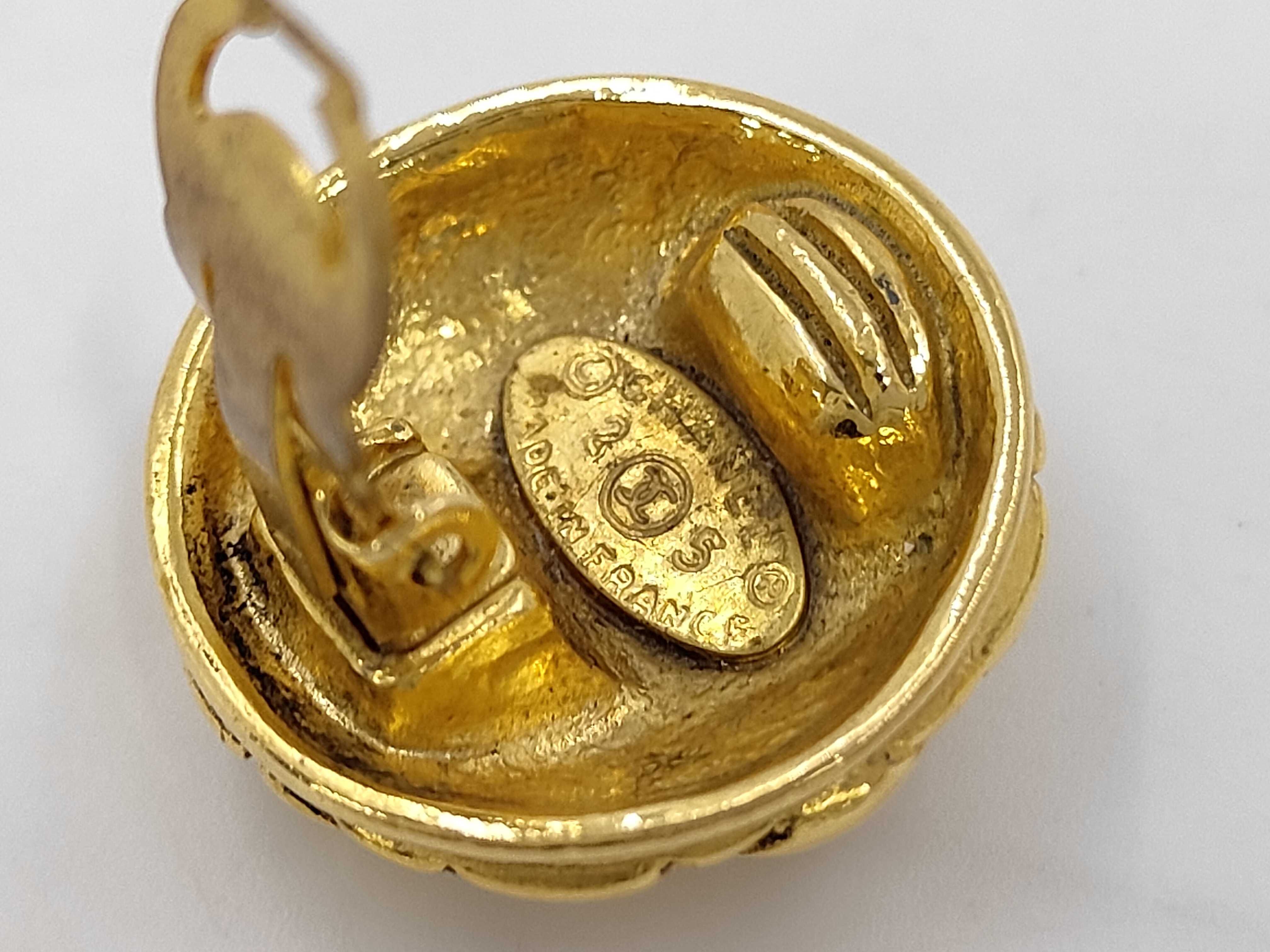 Matelassé Earrings, Gold Earrings — view 5