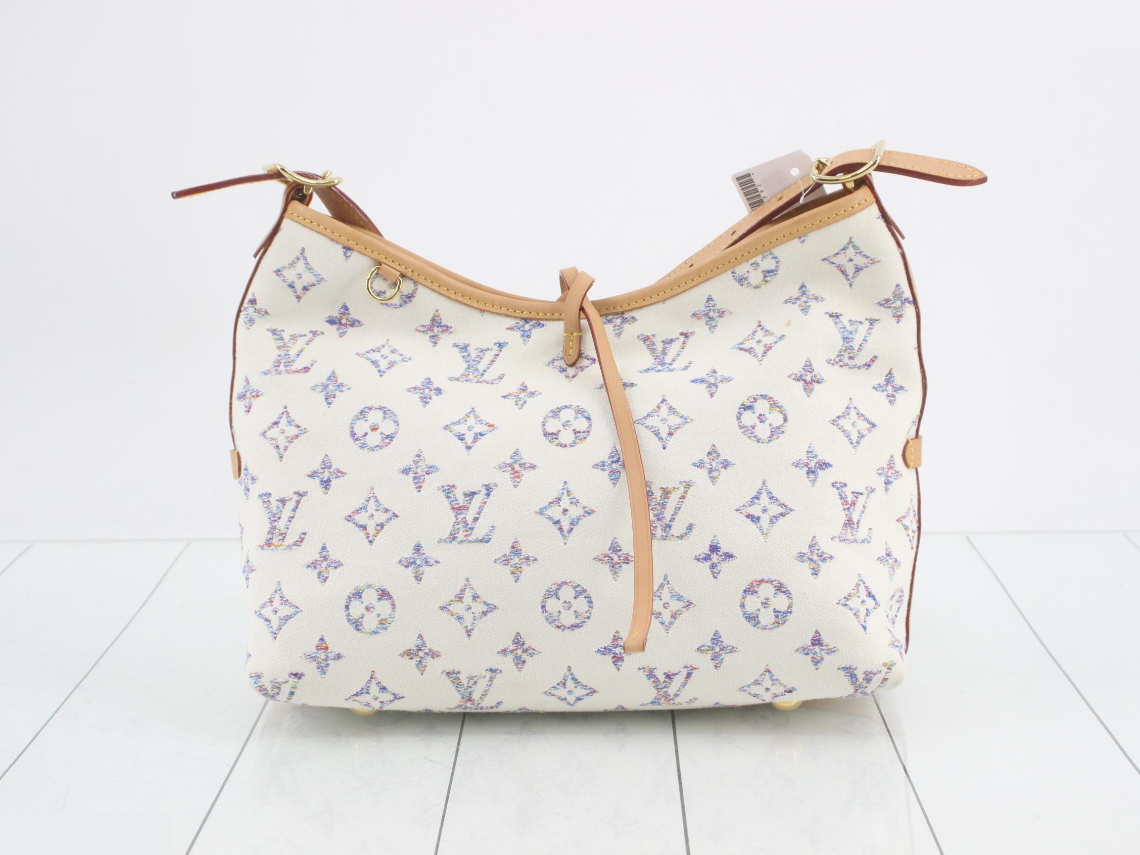Carryall Jacquard Denim Shoulder Bag — view 2