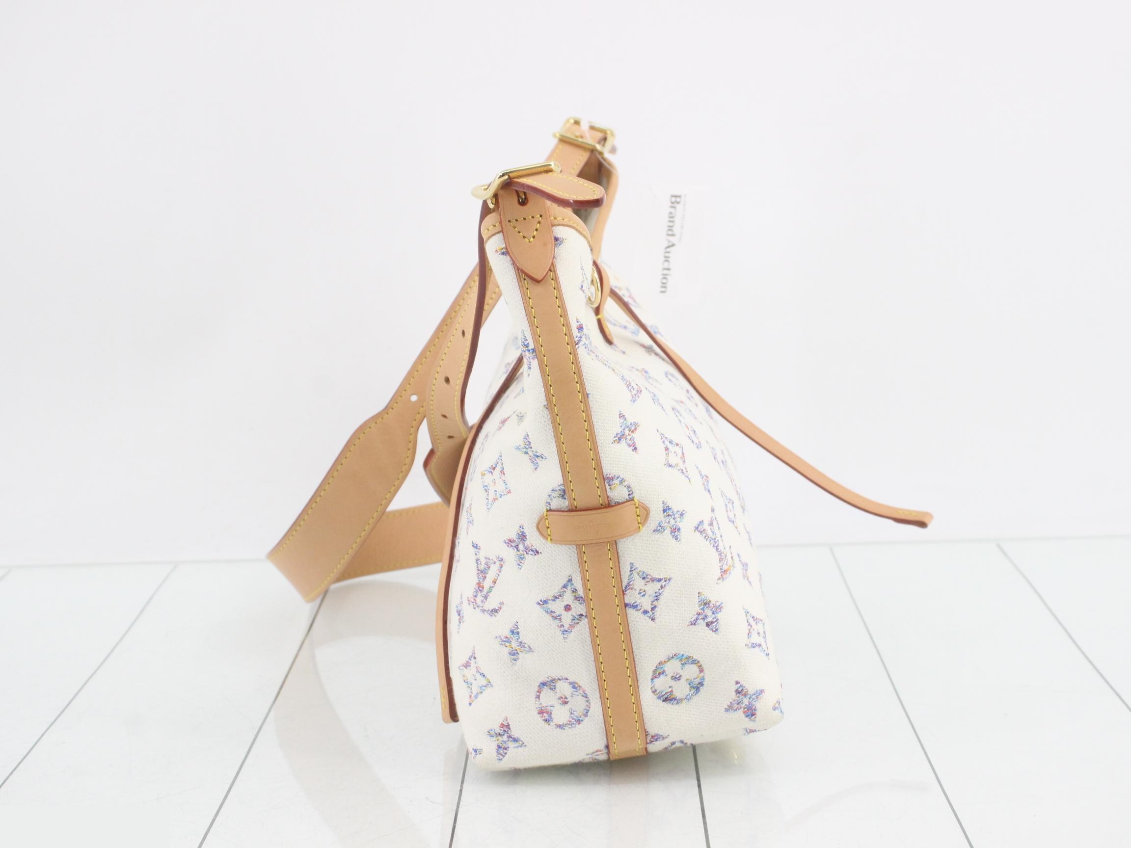 Carryall Jacquard Denim Shoulder Bag — view 3