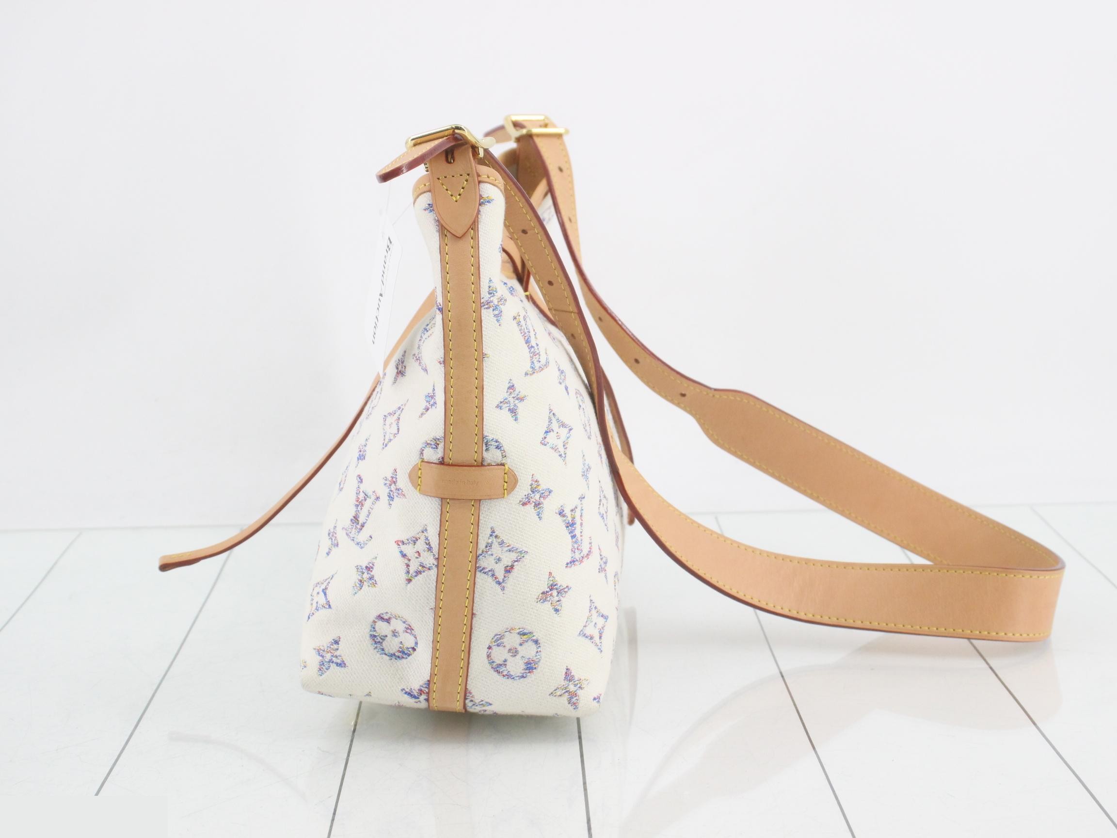 Carryall Jacquard Denim Shoulder Bag — view 4