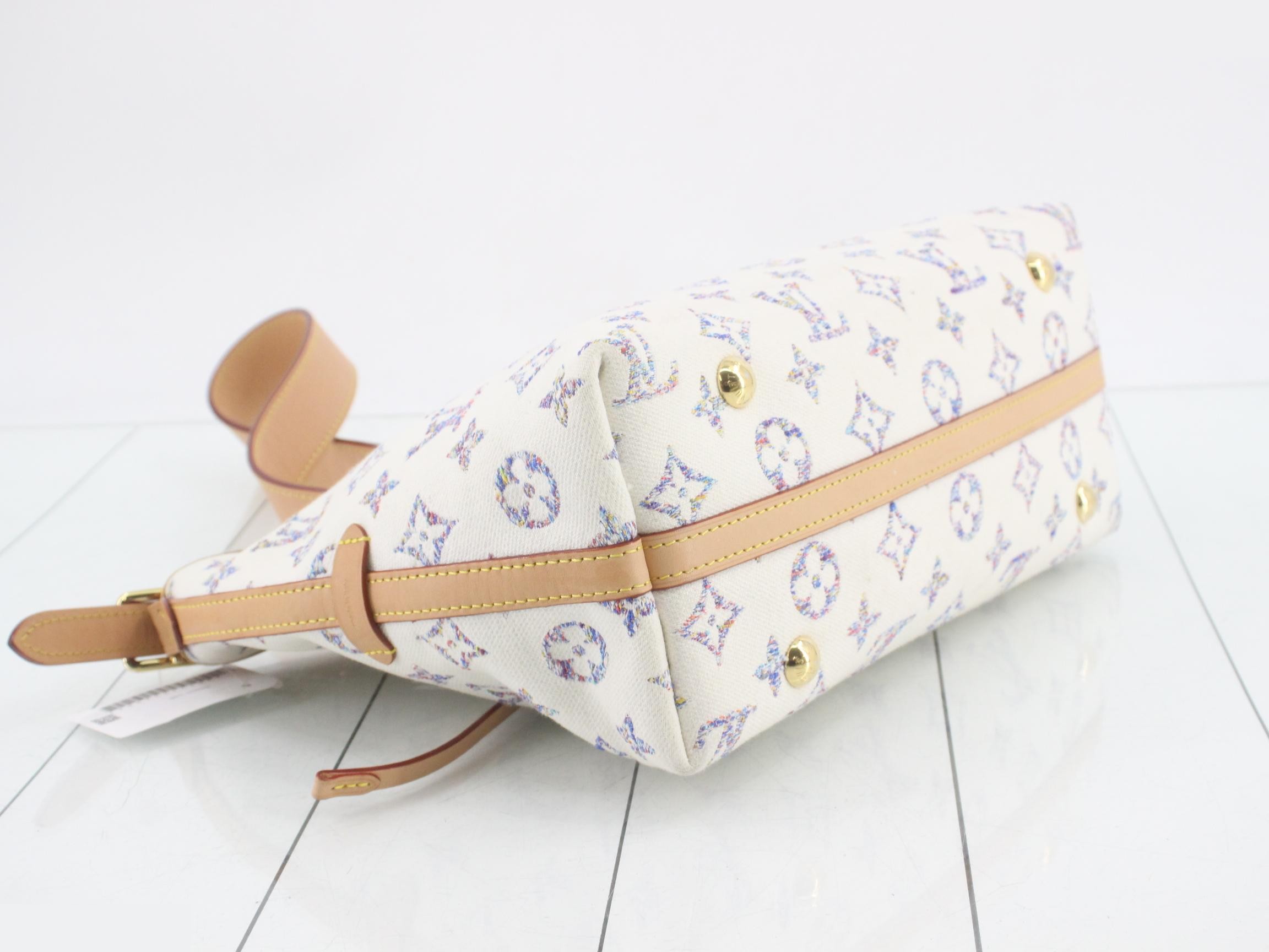 Carryall Jacquard Denim Shoulder Bag — view 5