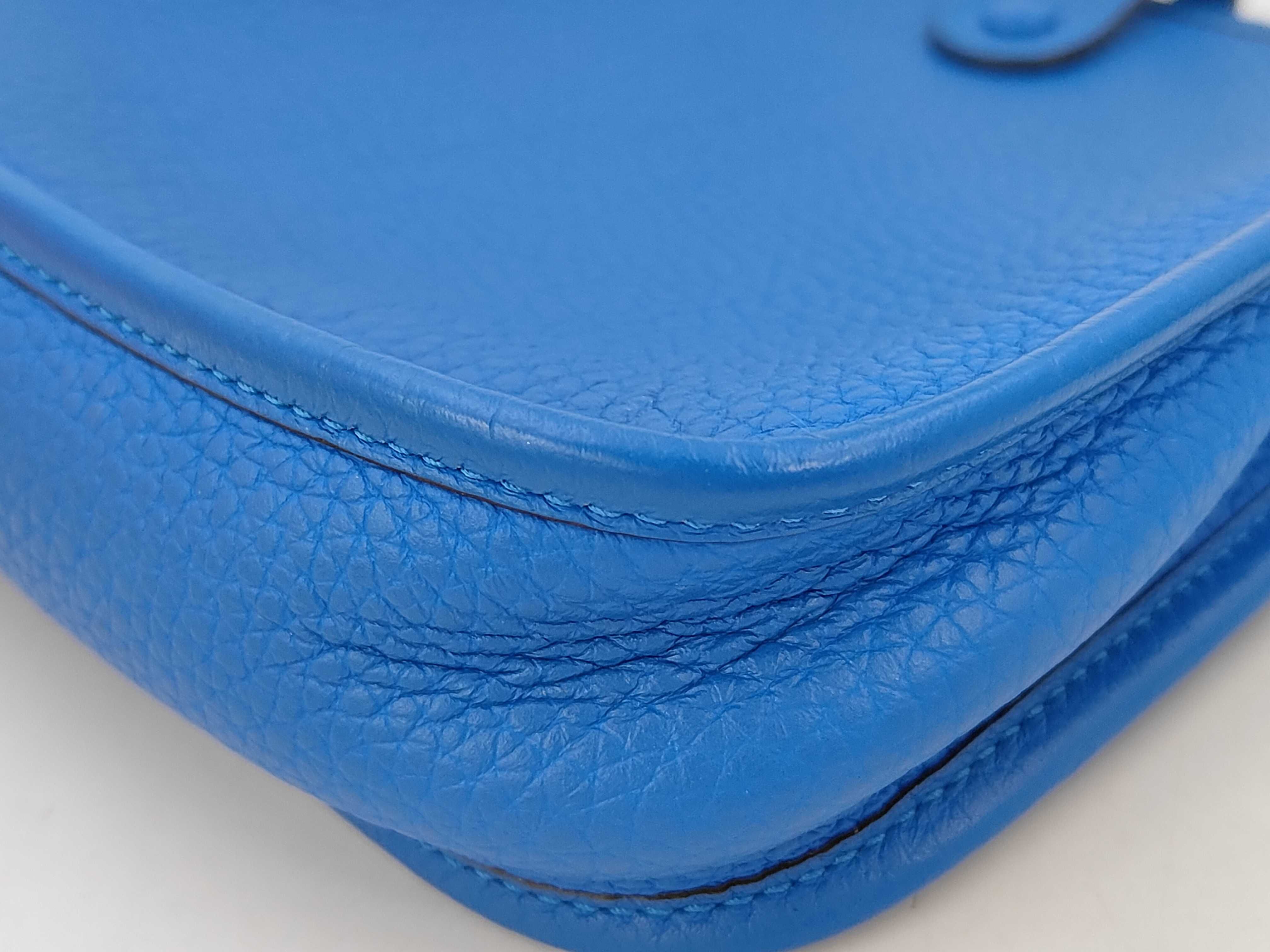 Evelyne TPM Blue Shoulder Bag (K stamp) — view 6