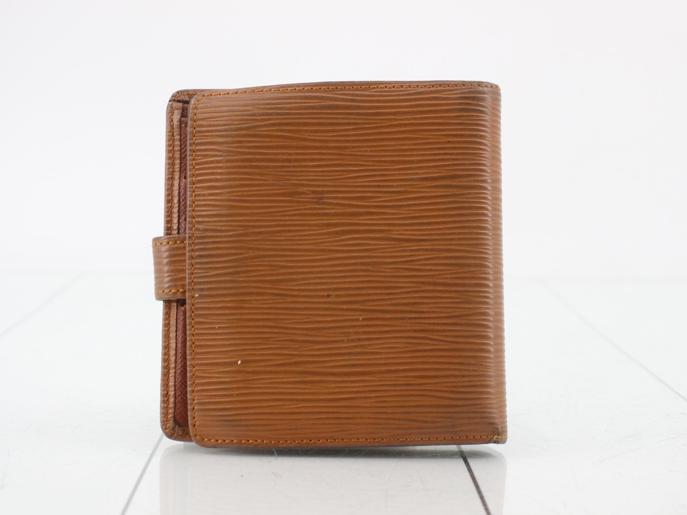 Epi Porte-Billet Carte Crédit Monnaie Folding Wallet — view 2