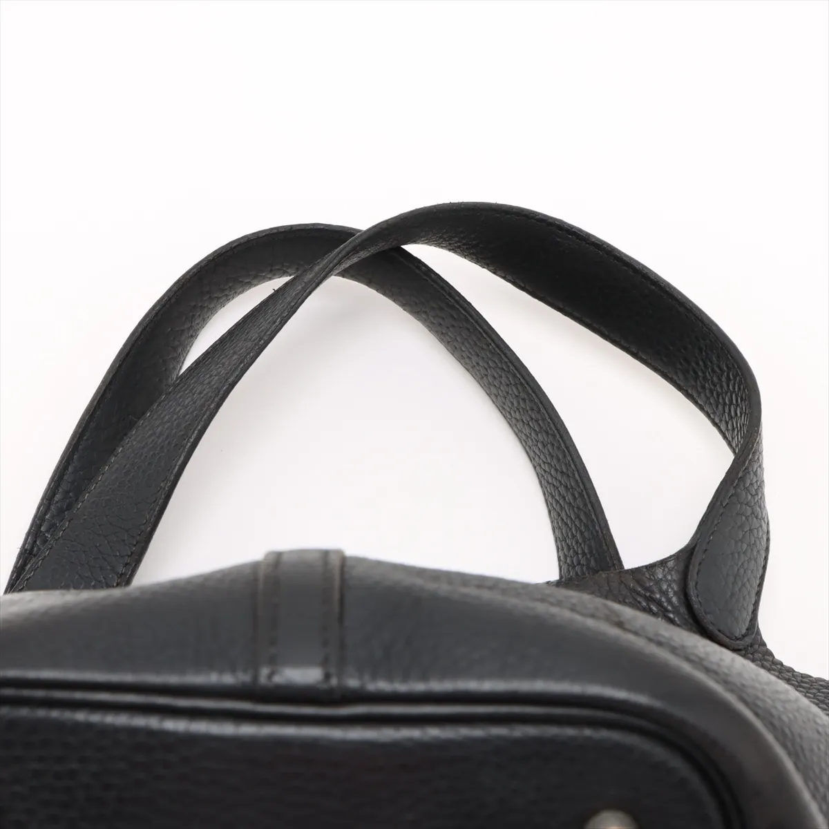 Picotin 22 MM Taurillon Clemence Black Silver hardware H:2004 — view 6