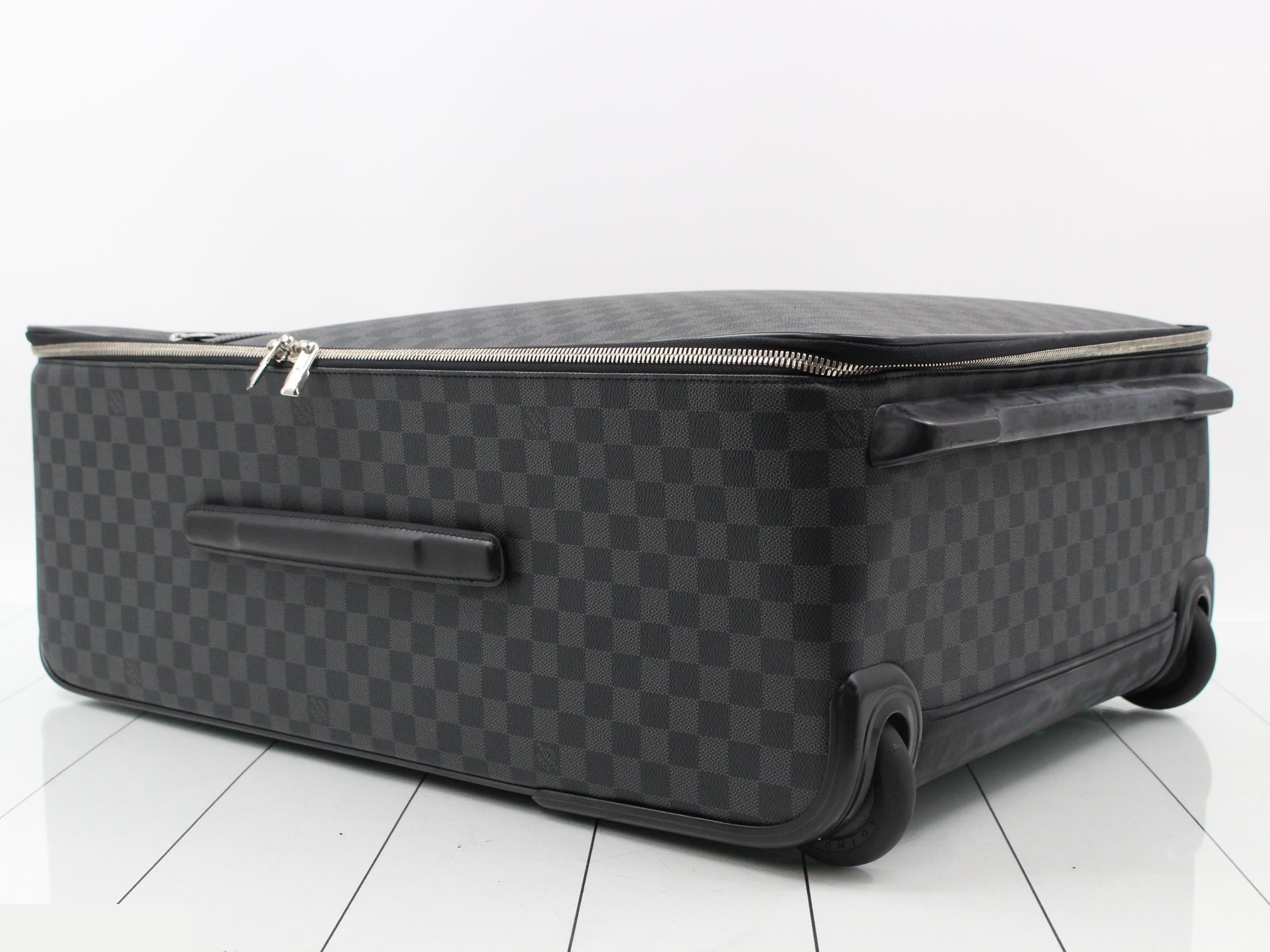 Damier Graphite Pegase 65 Carry-on Suitcase — view 5