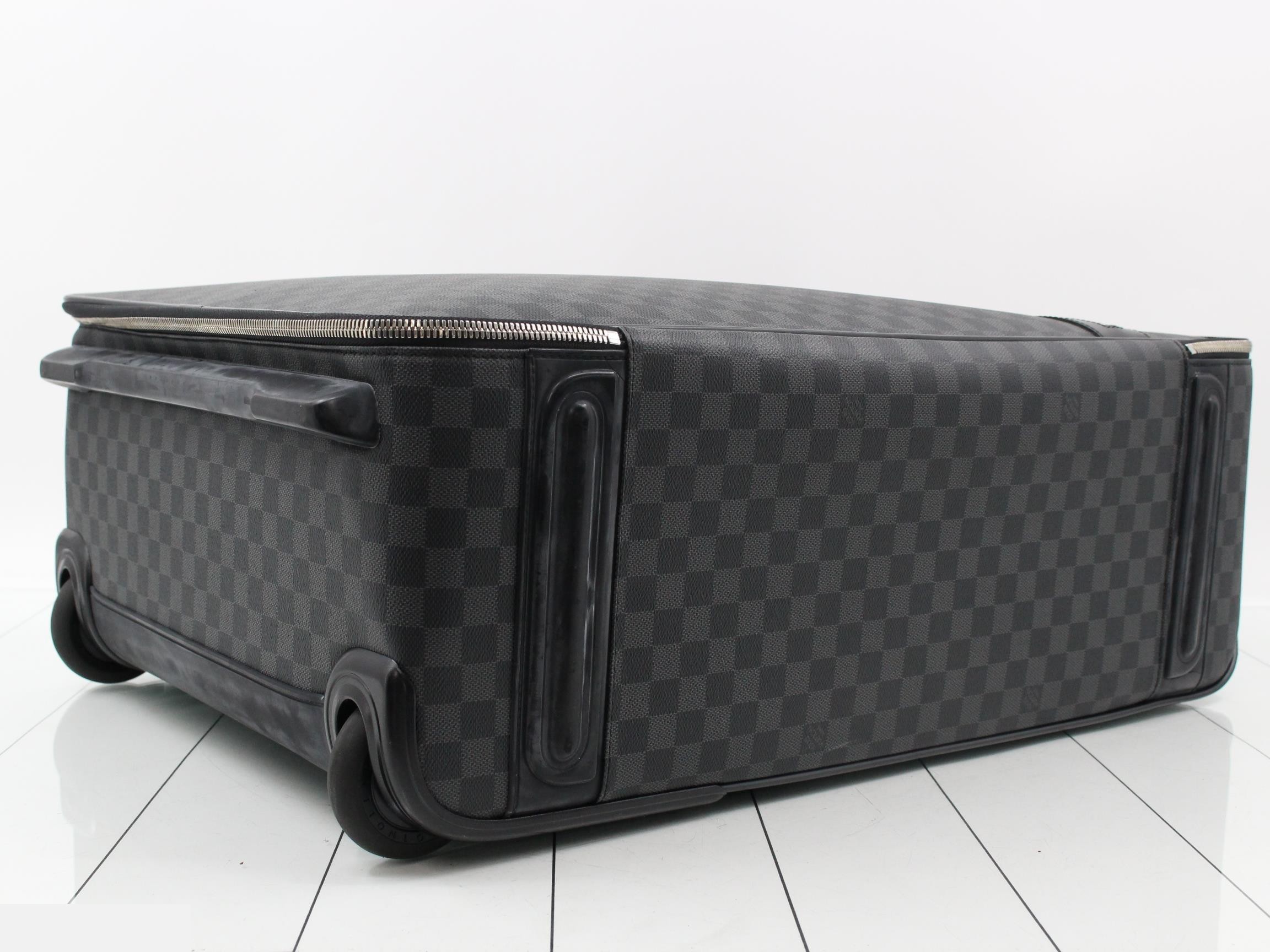 Damier Graphite Pegase 65 Carry-on Suitcase — view 6