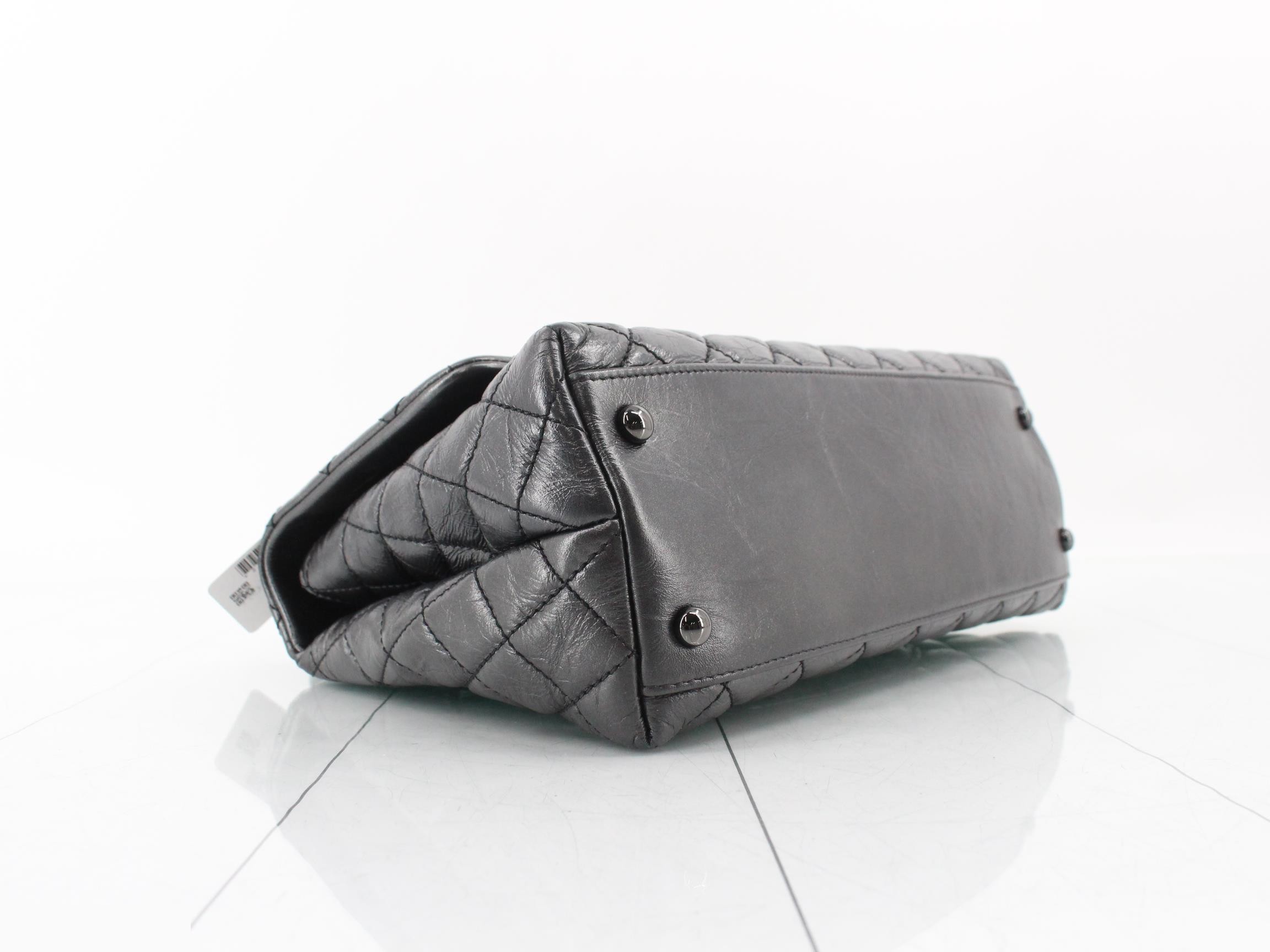 Coco Handle 29 S Vintage Calf 2-Way Handbag, So Black — view 5