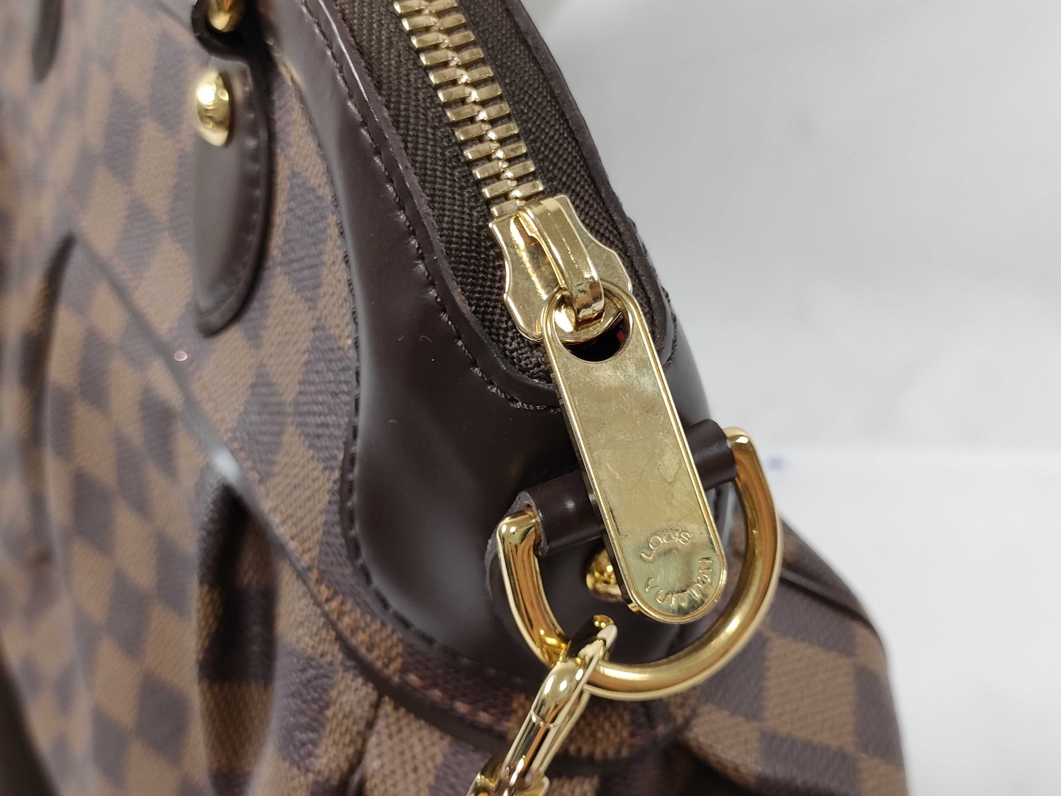 Damier ID- Damier Trevi PM N51997 TJ4120 Canvas Brown with strap SD4008 handbag — view 4