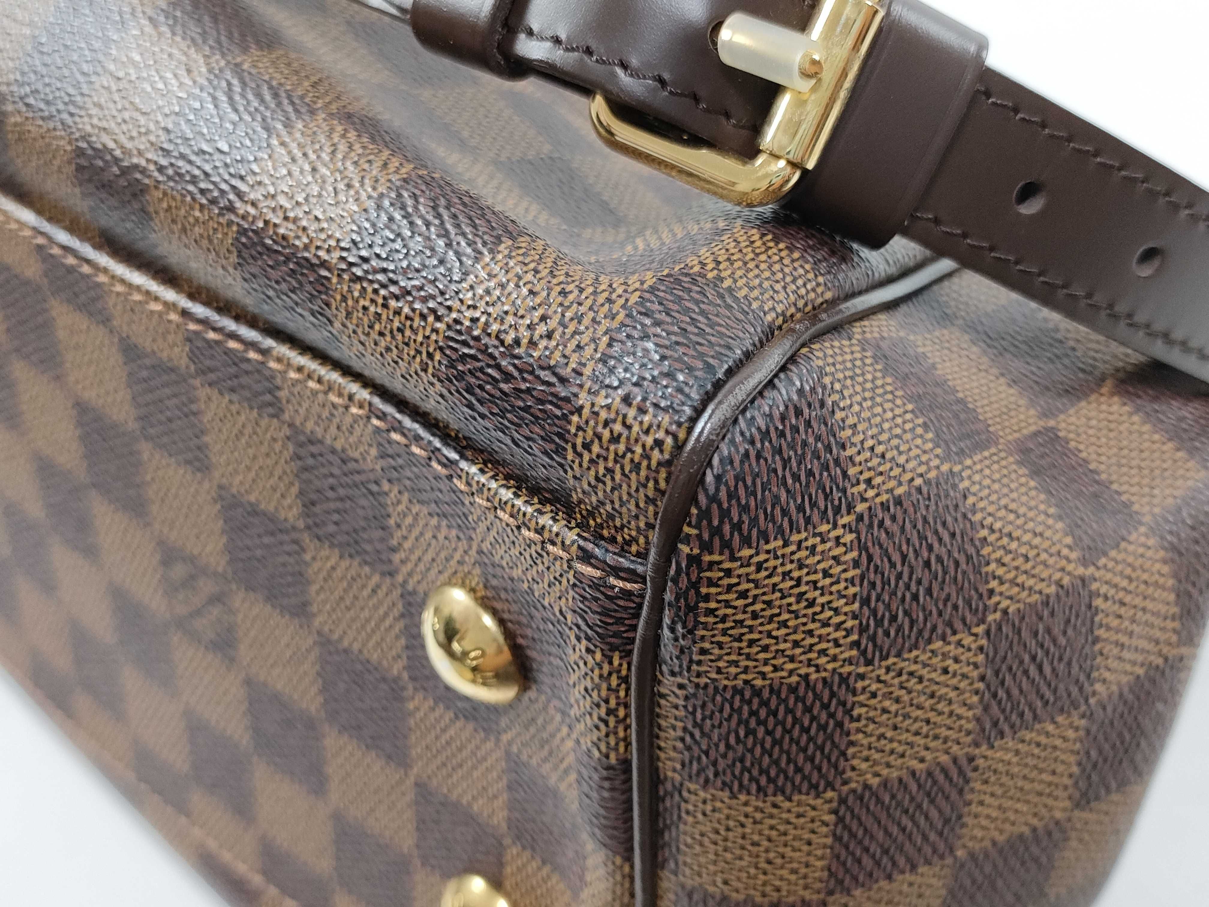 Damier ID- Damier Trevi PM N51997 TJ4120 Canvas Brown with strap SD4008 handbag — view 8