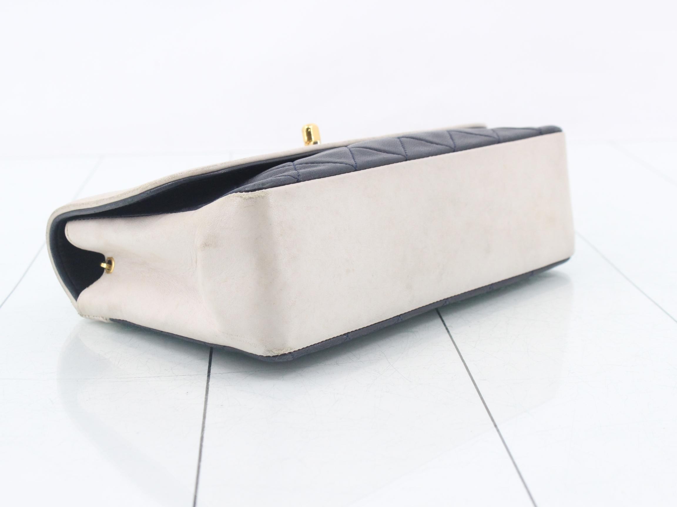 Matelassé Lambskin Single Flap Chain Shoulder Bag — view 5