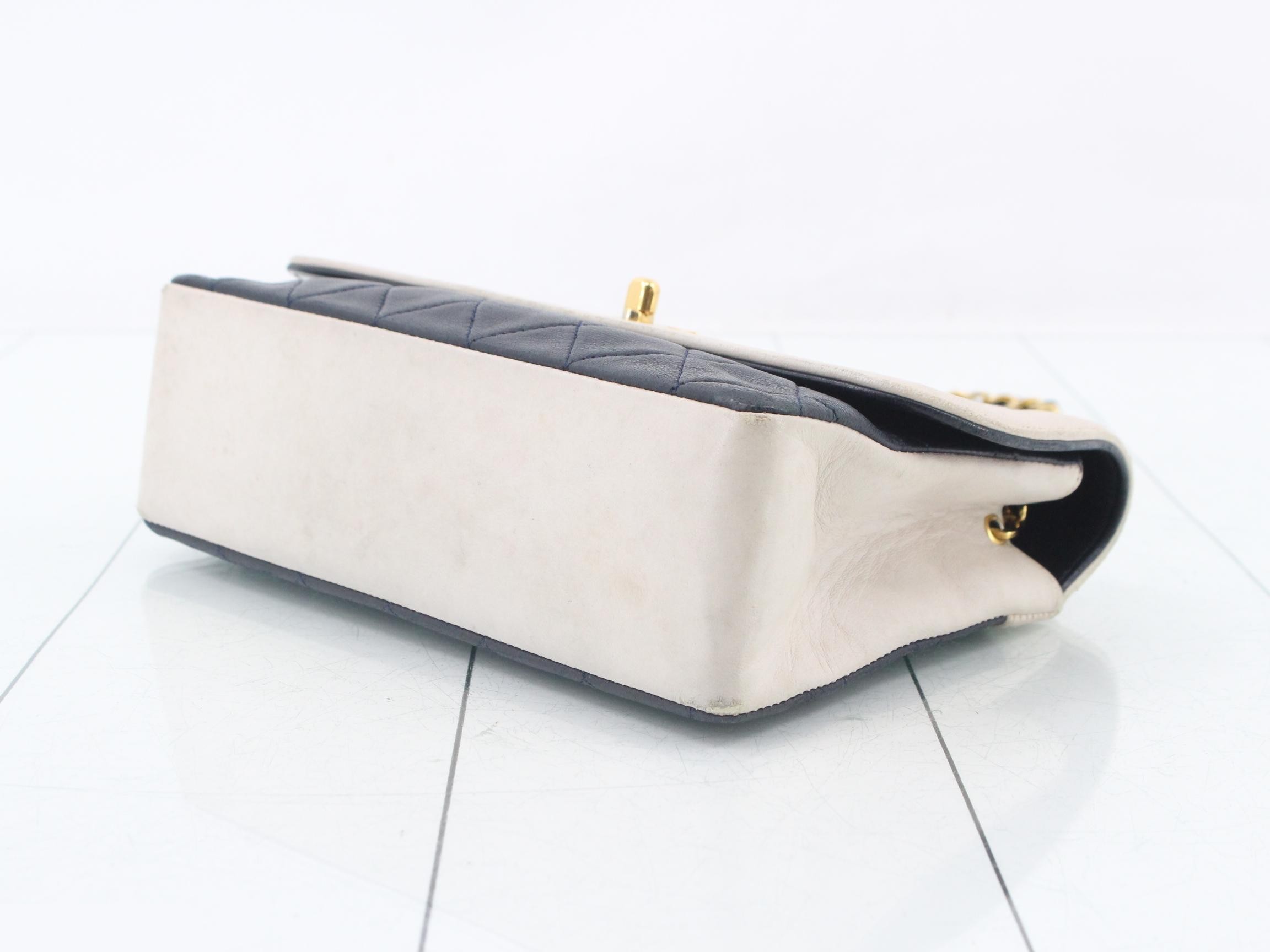 Matelassé Lambskin Single Flap Chain Shoulder Bag — view 6